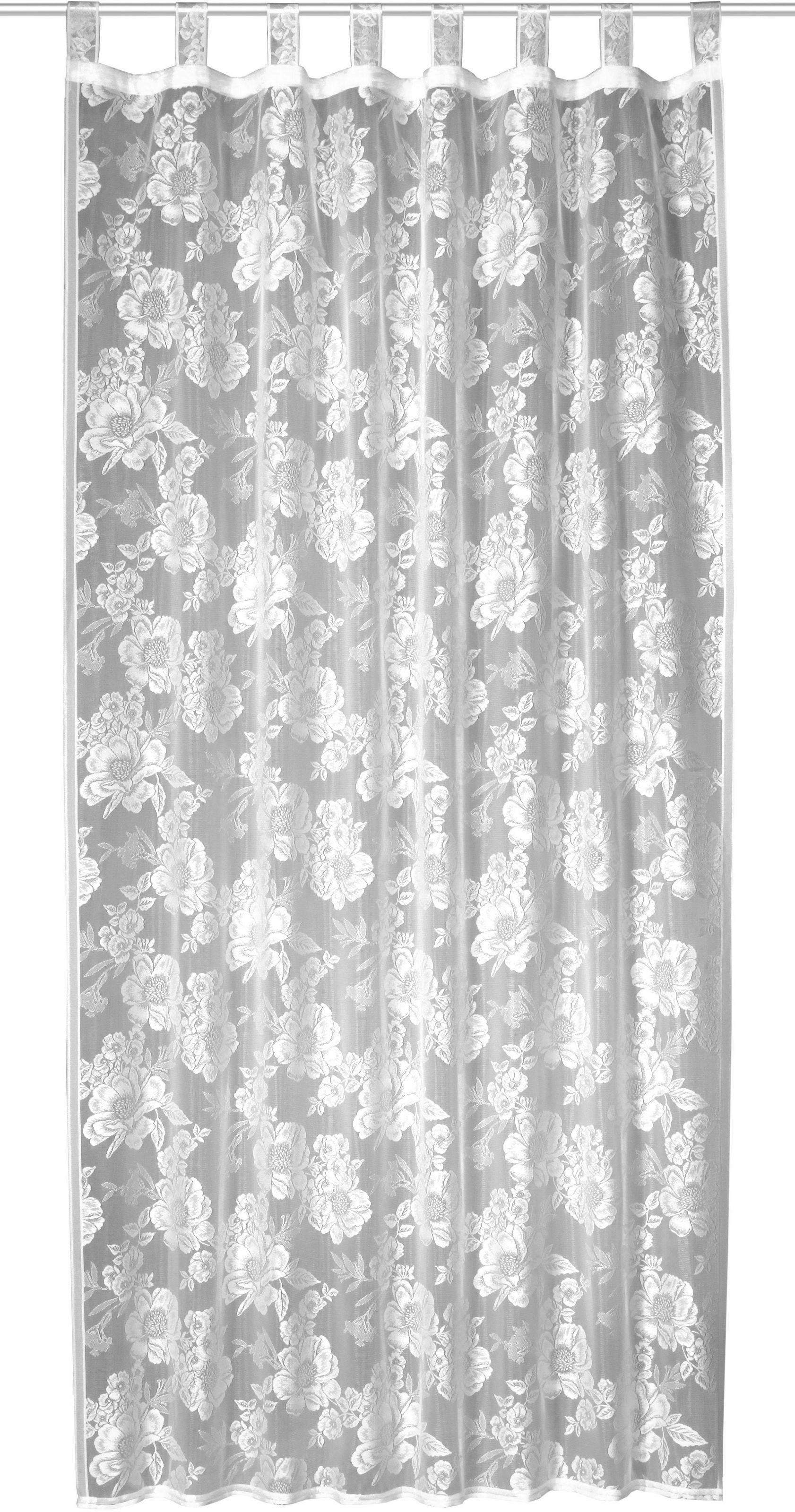 Image of WILLKOMMEN ZUHAUSE by ALBANI GROUP Vorhang »Aalen«, (1 St.), HxB: 245x140, Schlaufenschal mit Kräuselband bei Ackermann Versand Schweiz