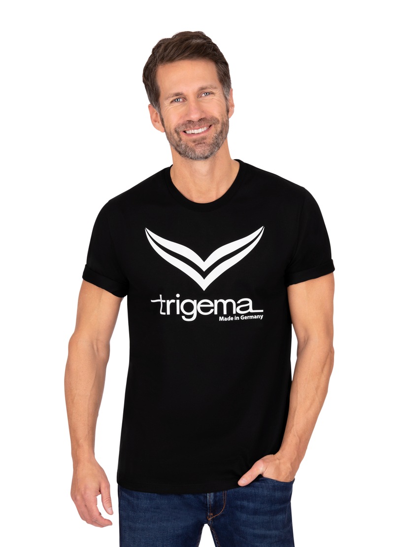 Image of Trigema T-Shirt, mit TRIGEMA-Logo bei Ackermann Versand Schweiz