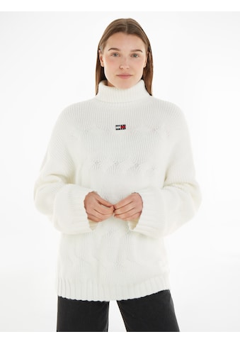 Strickpullover »TJW BADGE TRTLNK CABLE SWEATER«