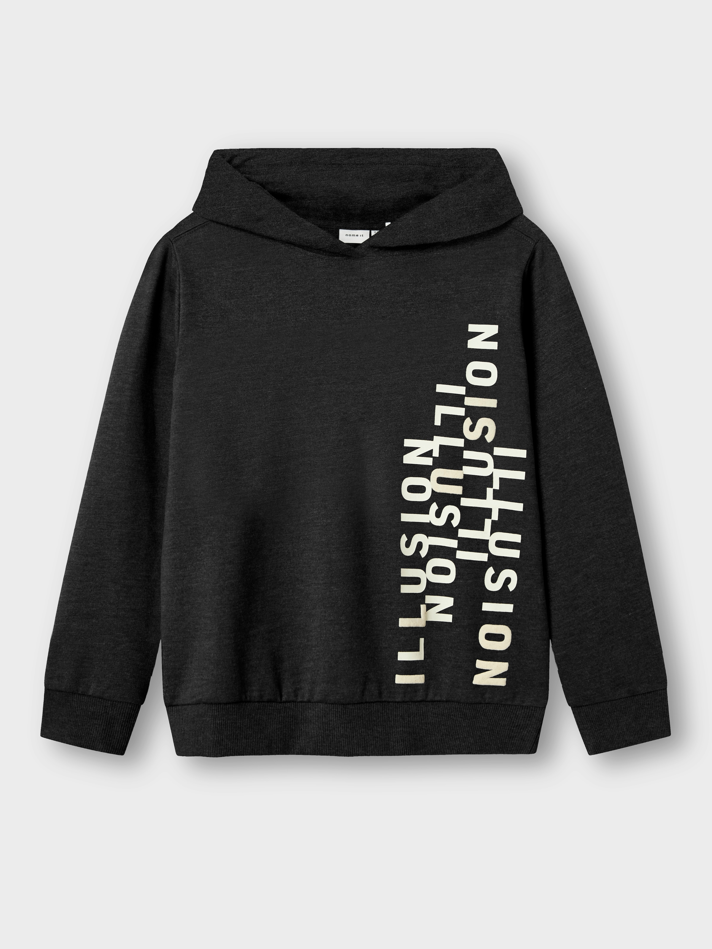 Image of Name It Sweatshirt "NKMOLAF LS NREG SWE WH BRU PB"