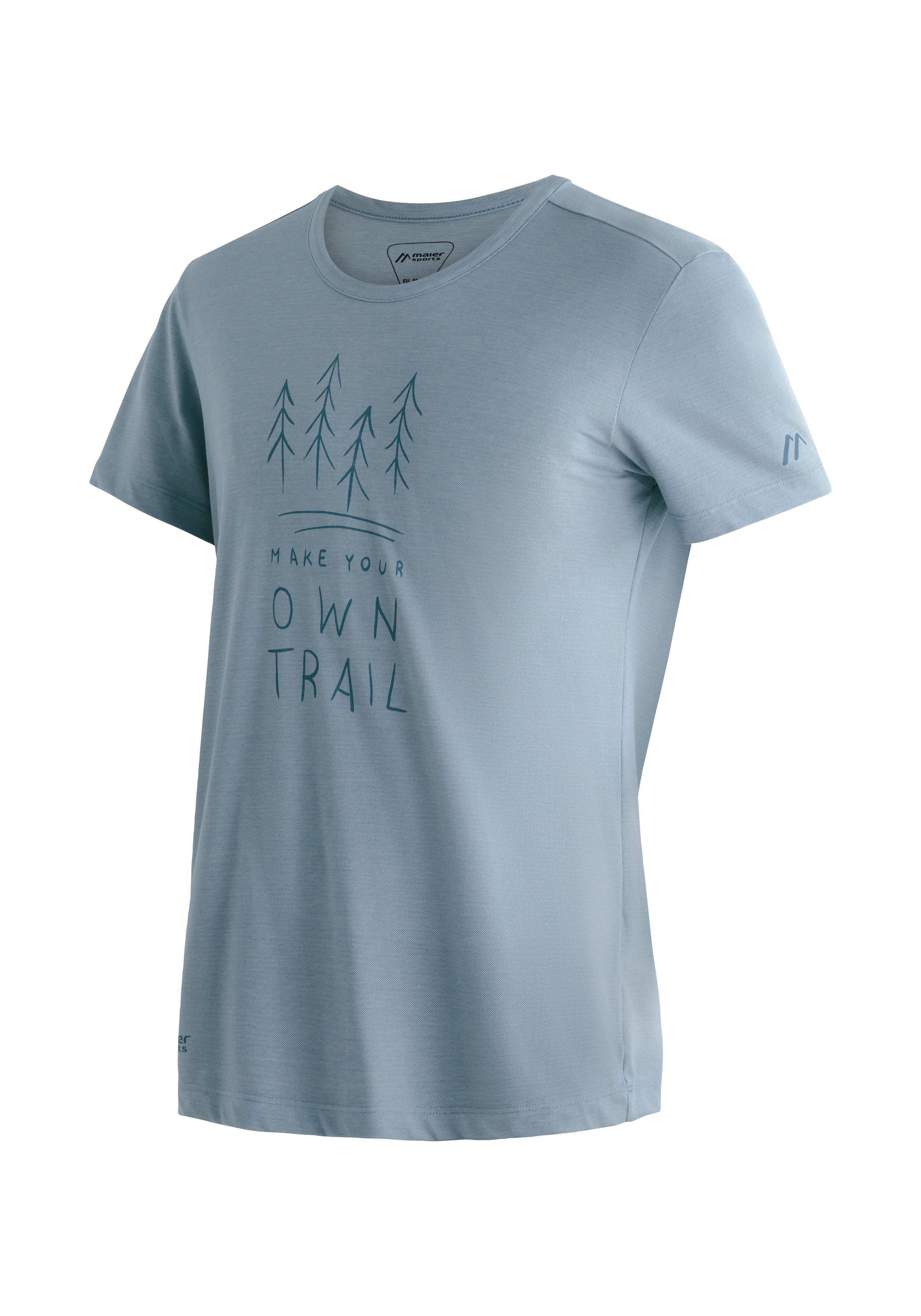 Image of Maier Sports T-Shirt "Balsarea M" Herren Funktionsshirt, Freizeitshirt mit Aufdruck, Regular Fit