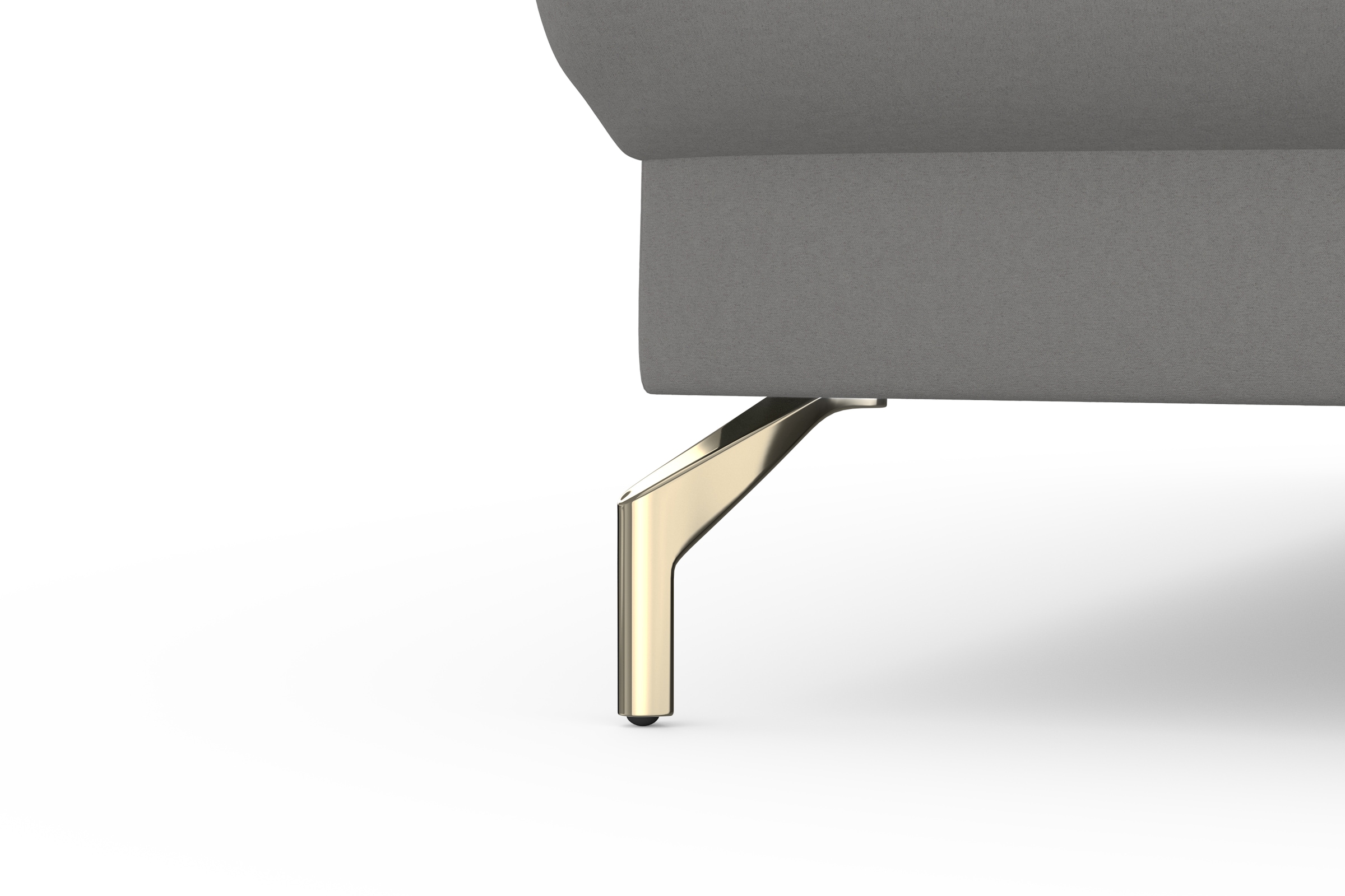 sit&more Wohnlandschaft »Fashion U-Form« wahlweise mit Kopfteilverstellung, Vorziehsitz, motorisch, Nickelfüsse