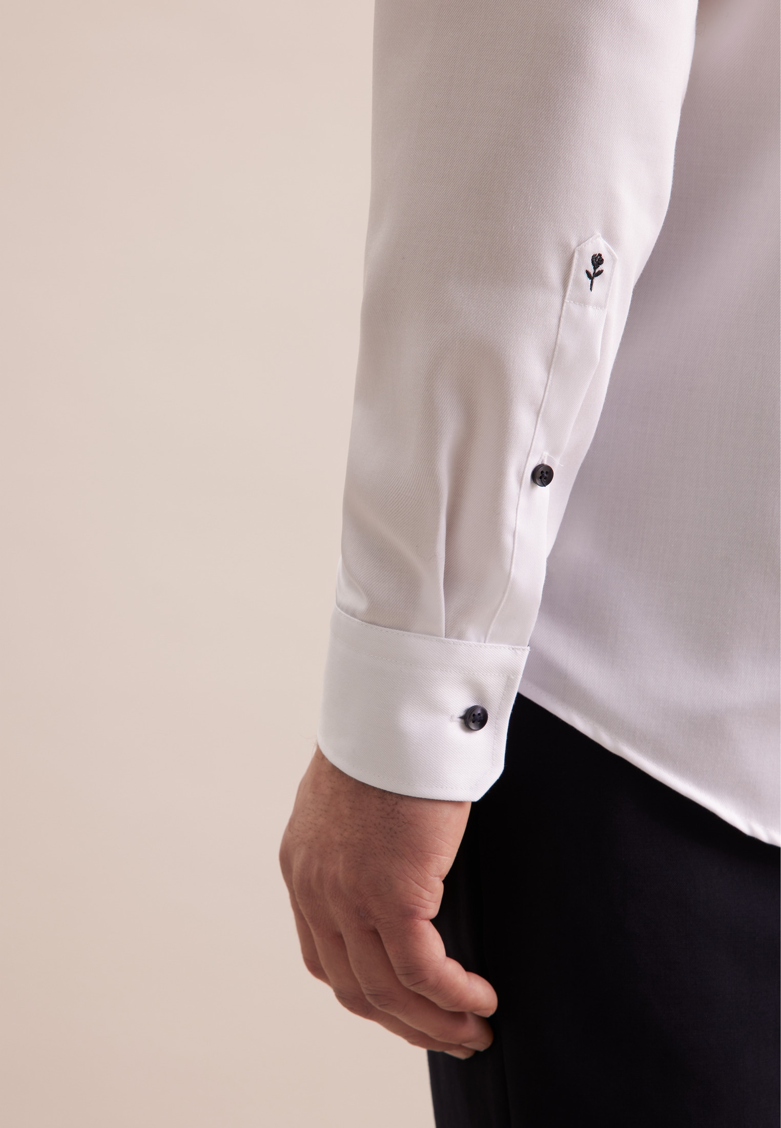 seidensticker Businesshemd »Comfort«, Comfort Langarm Kentkragen Uni
