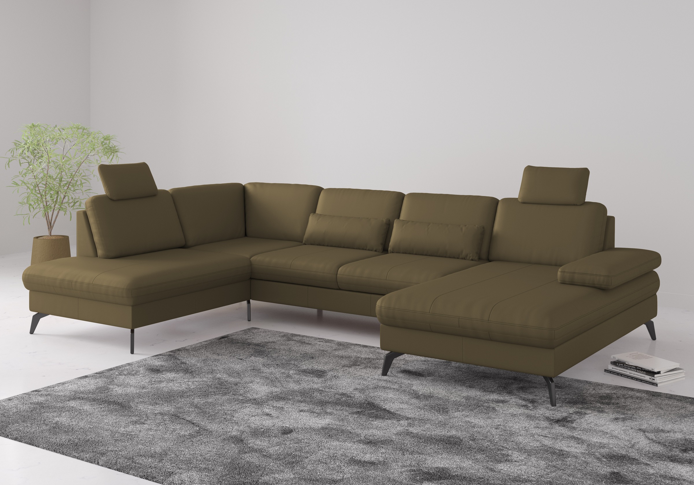 Image of sit&more Wohnlandschaft "Morris Jubi" wahlweise mit Armteilverstellung, Bettfunktion & Bettkasten