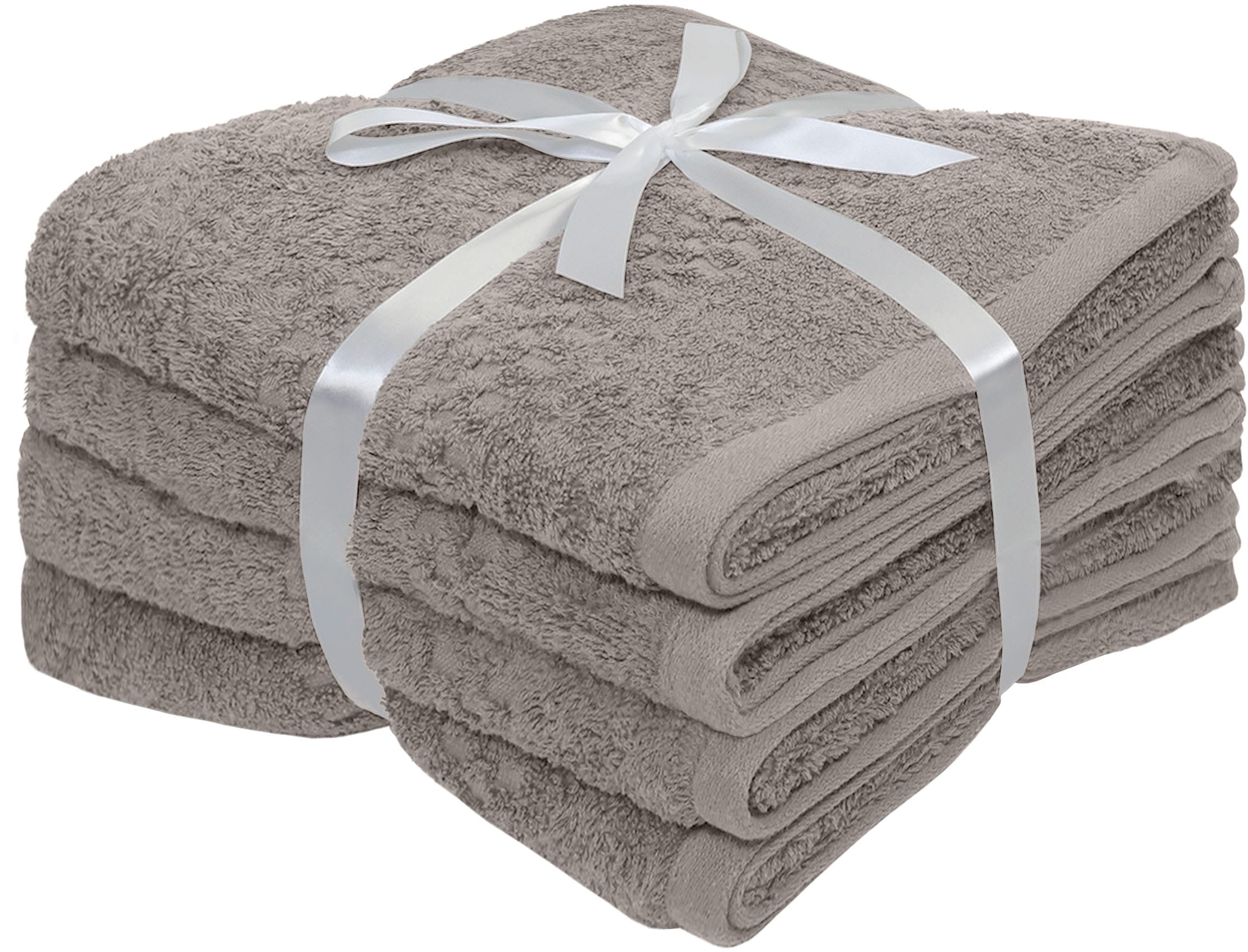GOODproduct Serviette de bain »Regona, Handtücher 50x100cm, flauschig und weich, 500gr/m²« Premium Handtücher mit Bordüre, Set, 100% Baumwolle, 5 Jahre Garantie