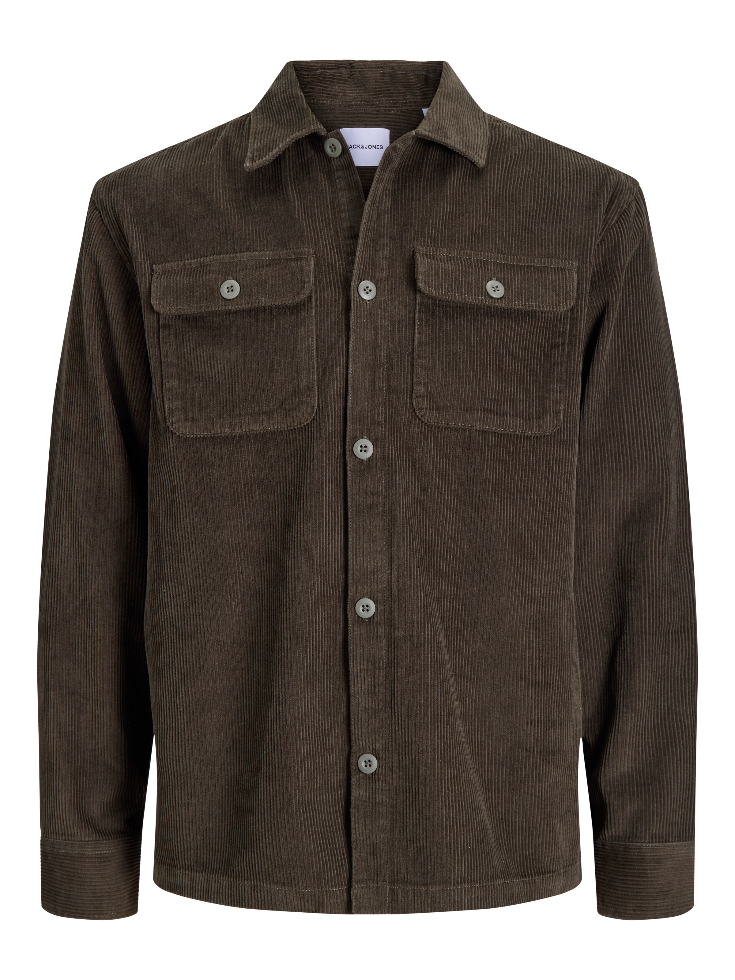 Jack & Jones Langarmhemd »JJEREGENT CORD OVERSHIRT LS SN« Baumwolle, locker geschnitten