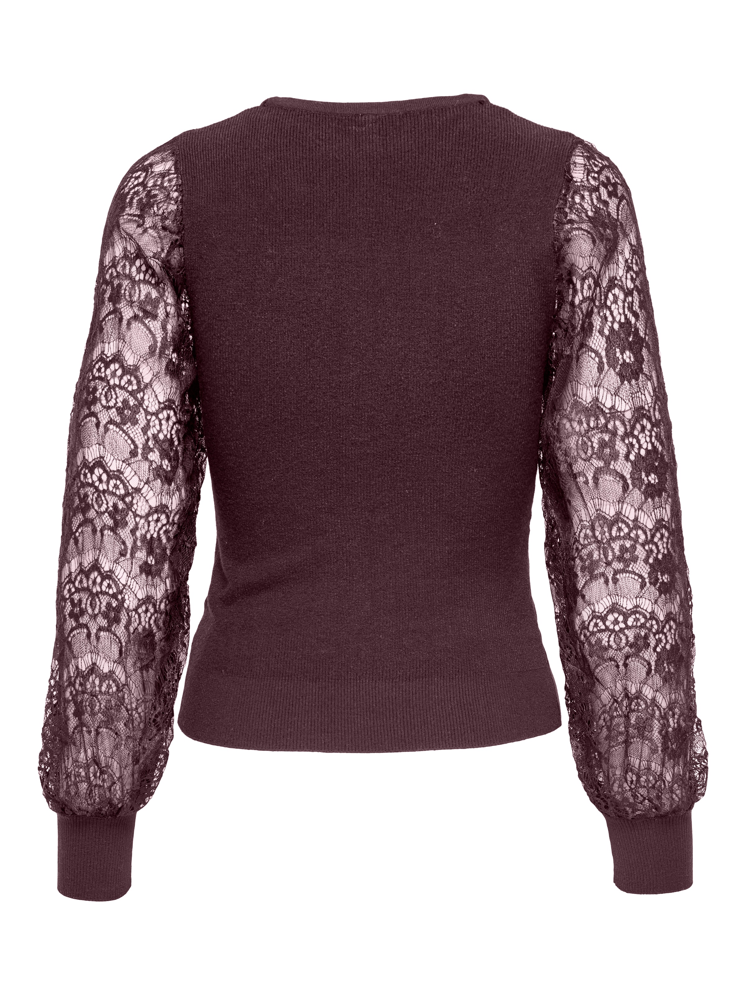 ONLY Rundhalspullover »ONLPERRY LIFE LS MIX O-NECK KNT«