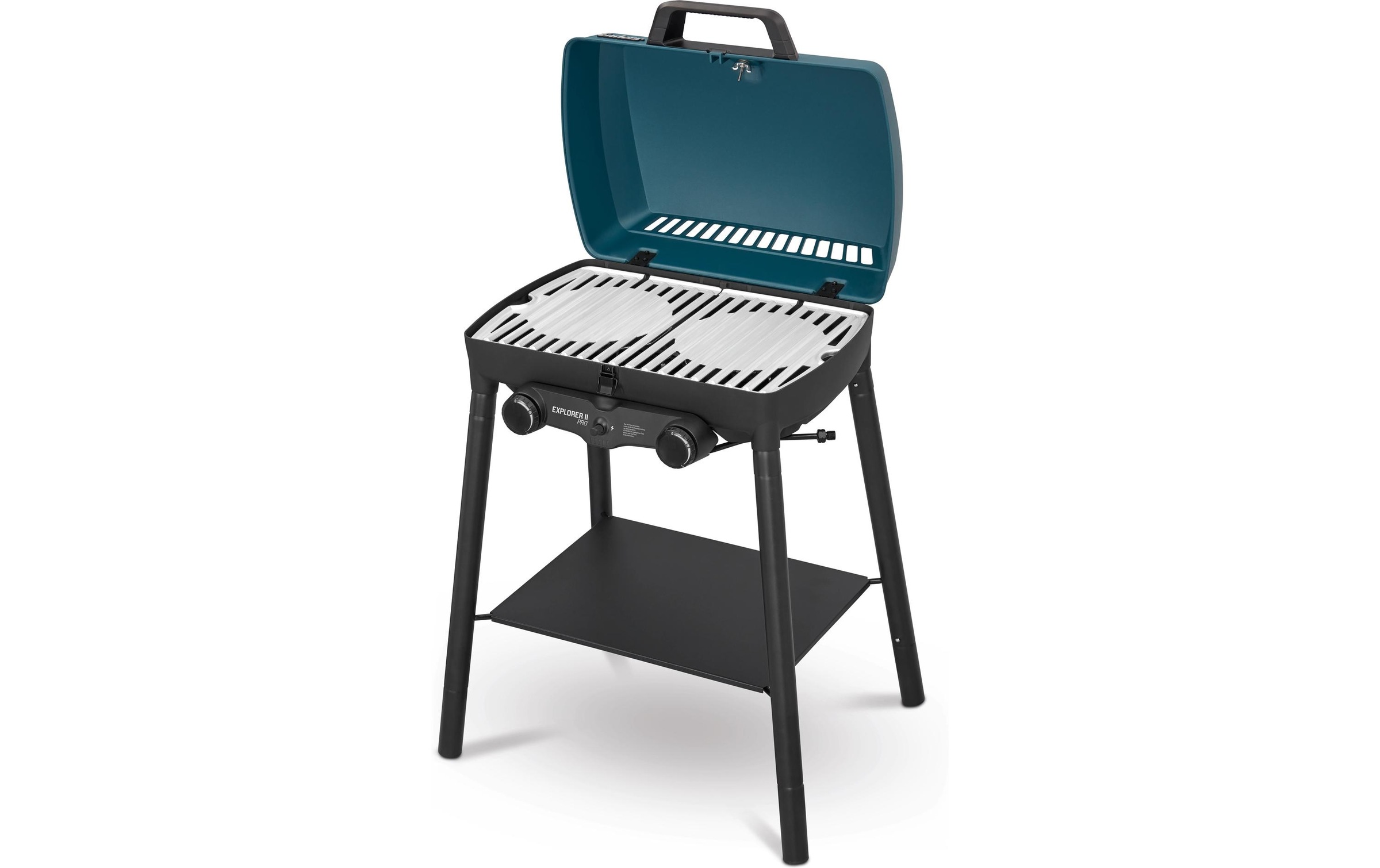 Image of Enders Gasgrill "Explorer II Pro" Mobiler Gasgrill mit zwei Edelstahlbrennern und Aluguss-Haube
