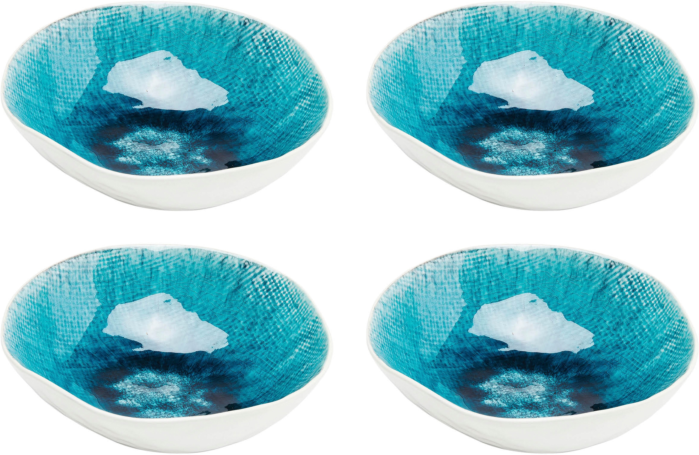 Image of Kare Design Teller "Azur" verschiedene Grössen, aus Steingut