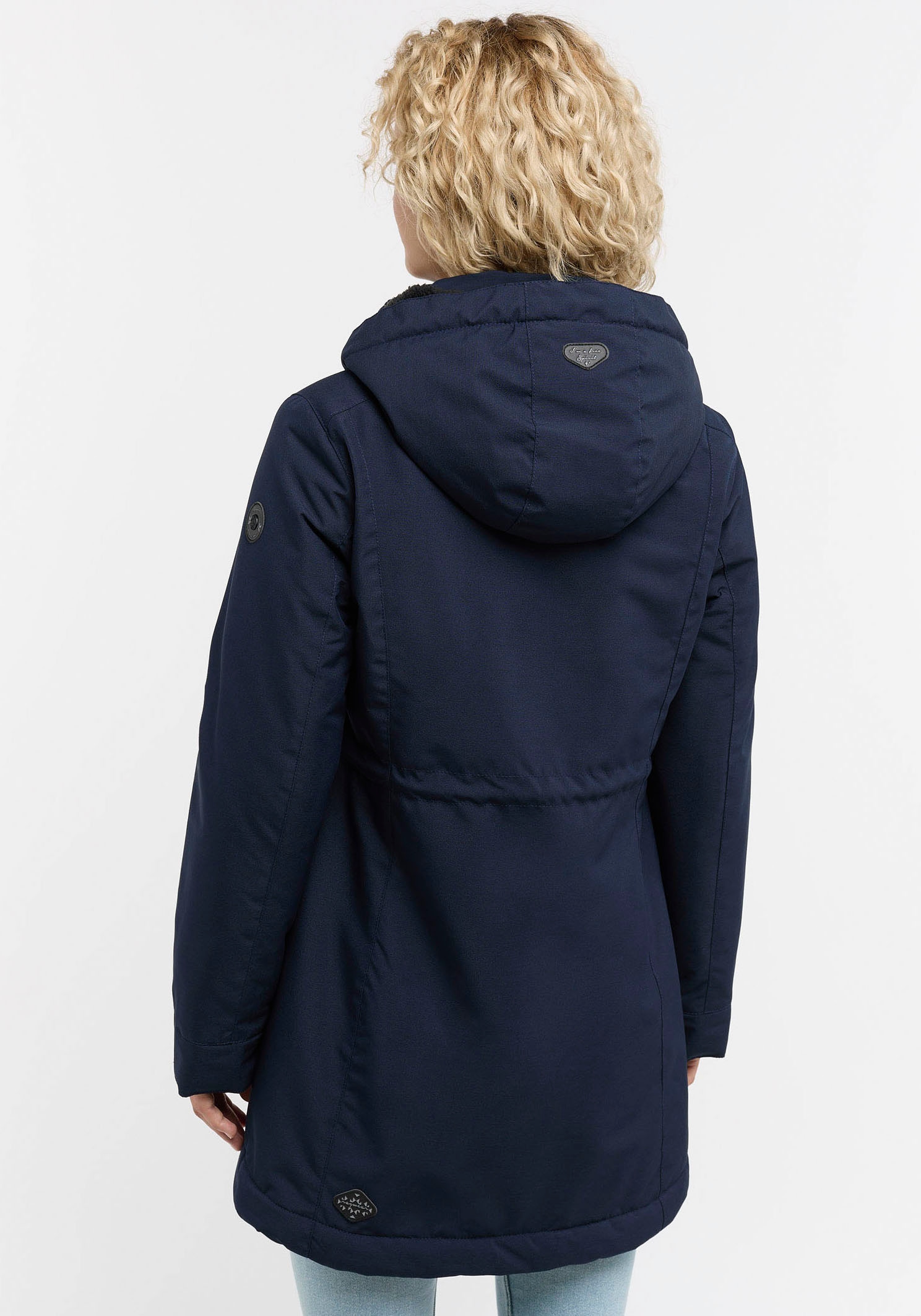 Ragwear Outdoorjacke »DAKKOTA«, mit Kapuze, hinten etwas länger geschnitten als vorn