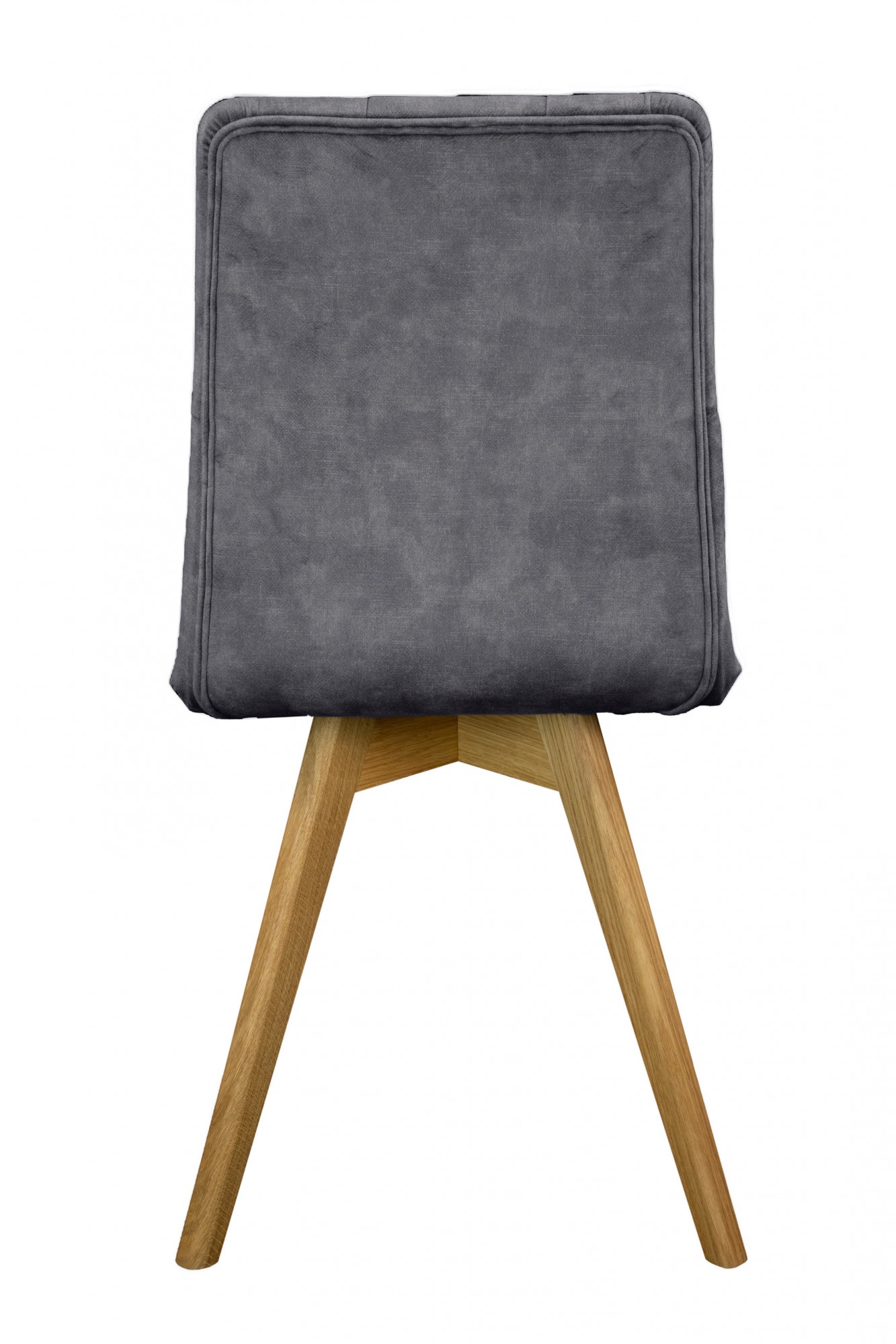 andas Esszimmerstuhl »Rania«, (Set), 2 St., Samtvelours, Massivholzgestell, mit Knopfheftung