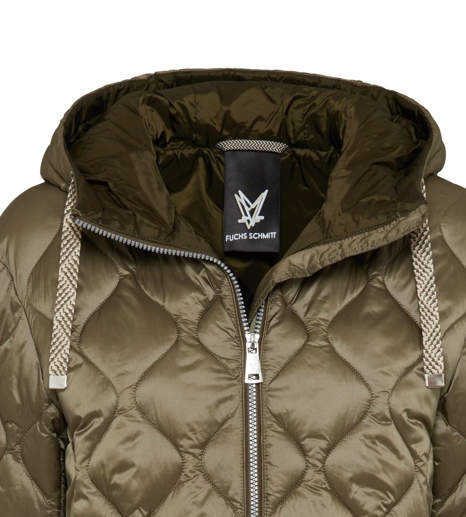 Fuchs Schmitt Steppjacke, mit Kapuze, mit Rautensteppung