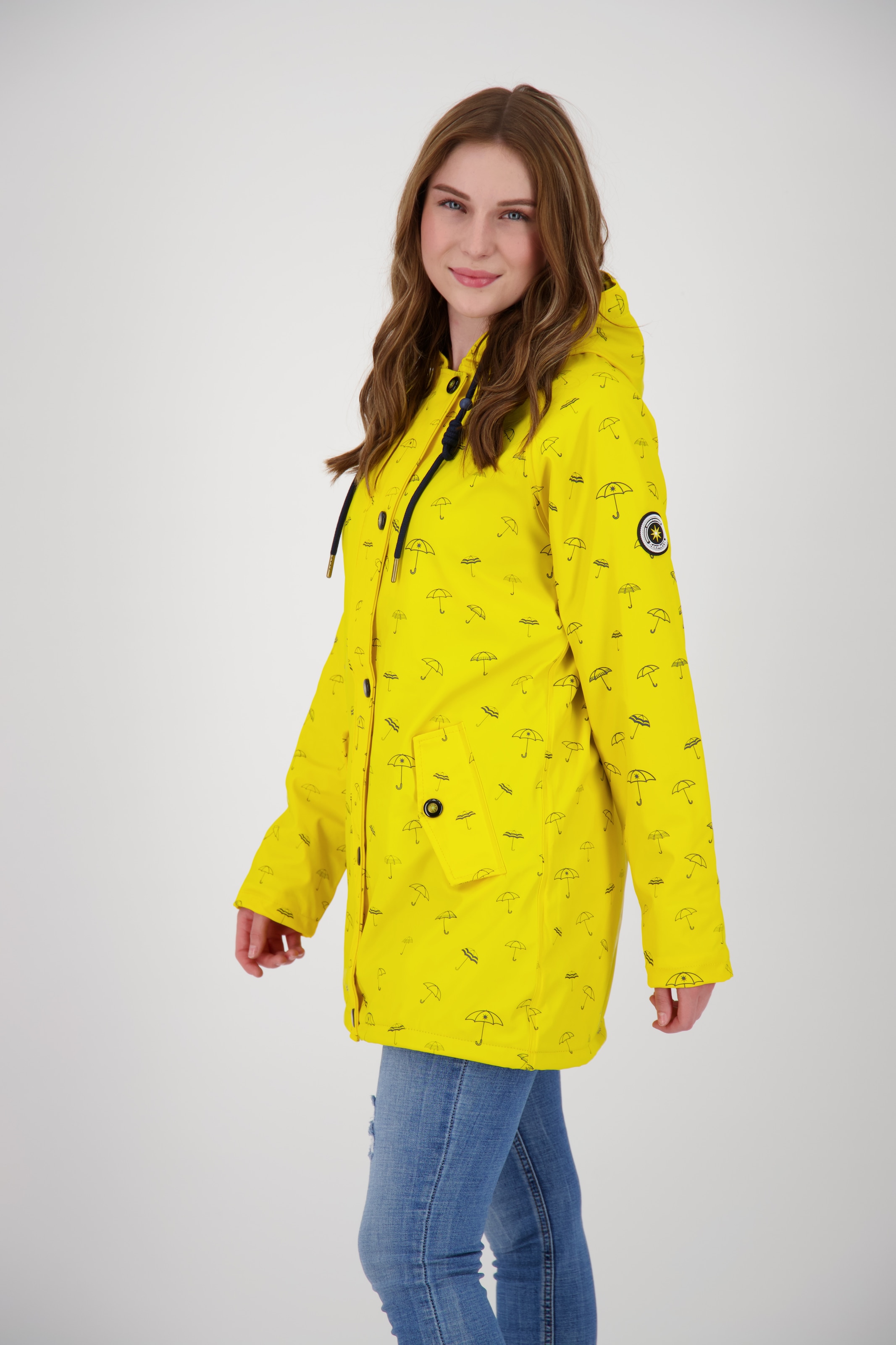 DEPROC Active Regenjacke »Friesennerz HALIFAX UMBRELLA«, auch in Grossen Grössen erhältlich