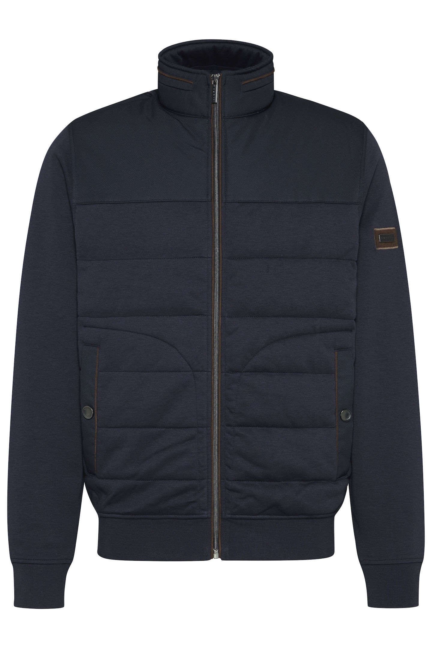 bugatti Sweatjacke, mit Struktur