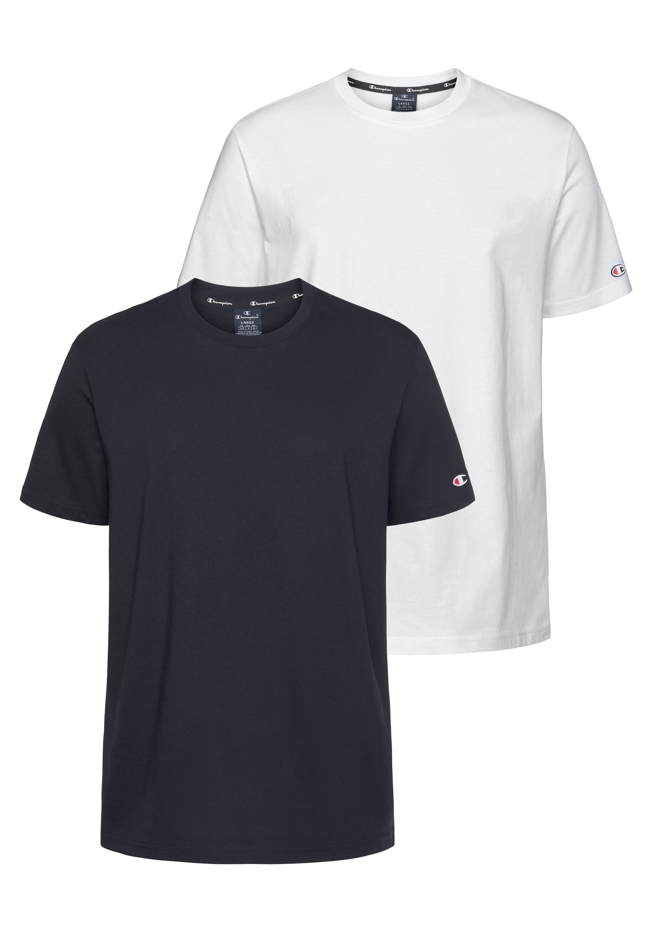 Champion T-Shirt »Basic 2pack Crew-Neck«