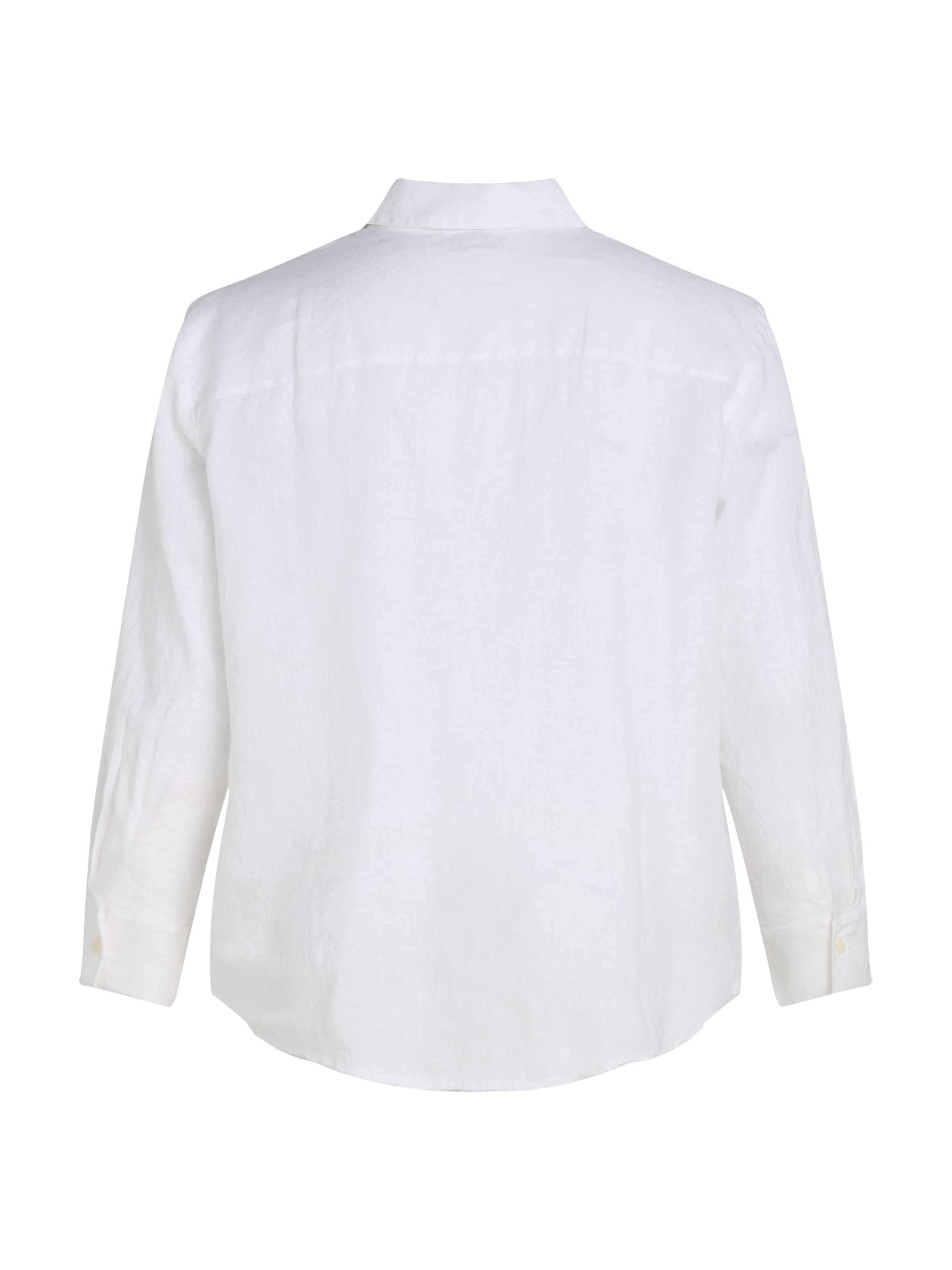 Tommy Hilfiger Curve Hemdbluse »CRV ESS LINEN RELAXED SHIRT«, in Grossen Grössen, Leinenqualität