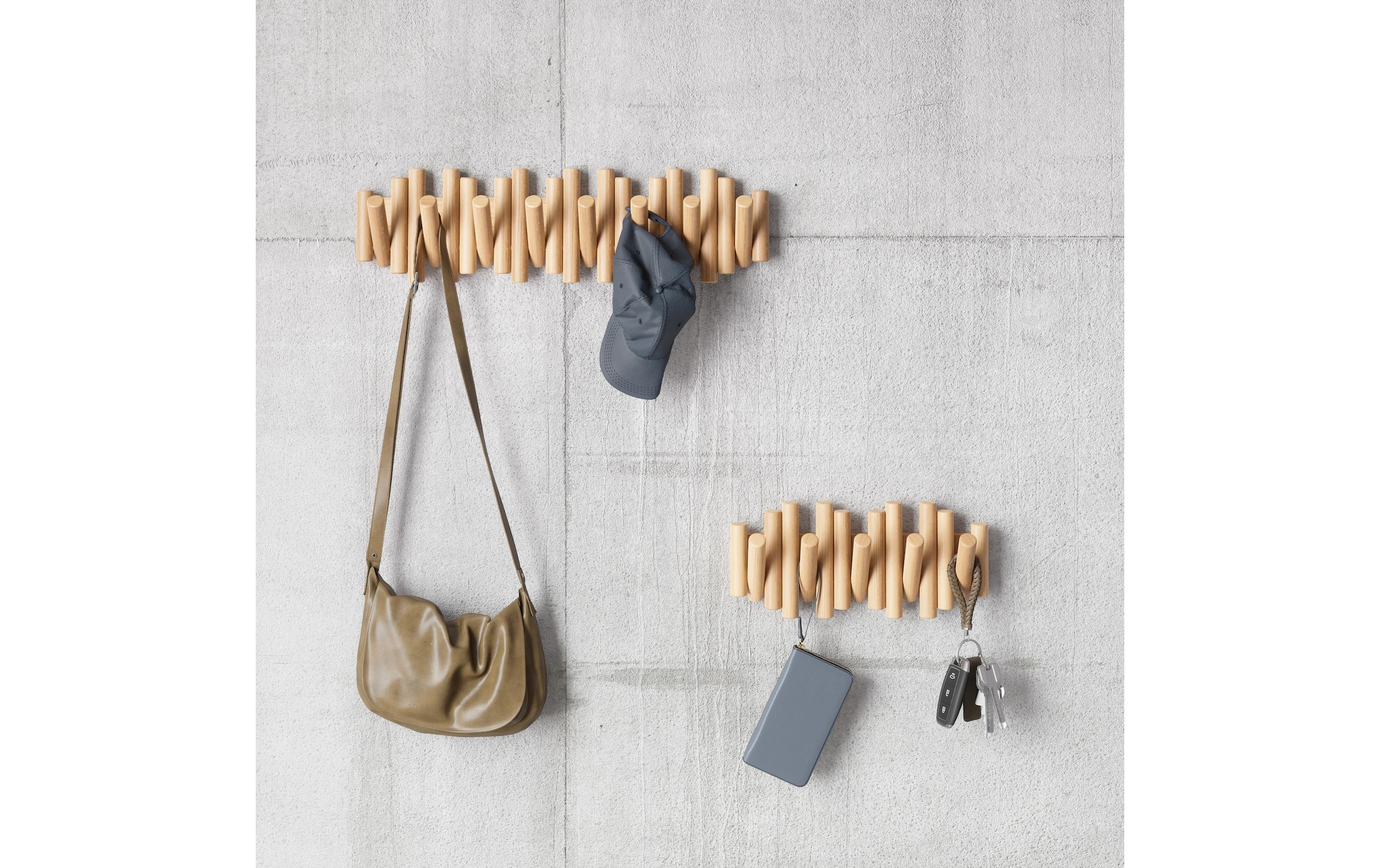 Umbra Wandgarderobe »Picket Garderobeleiste 61 cm x 17 cm«