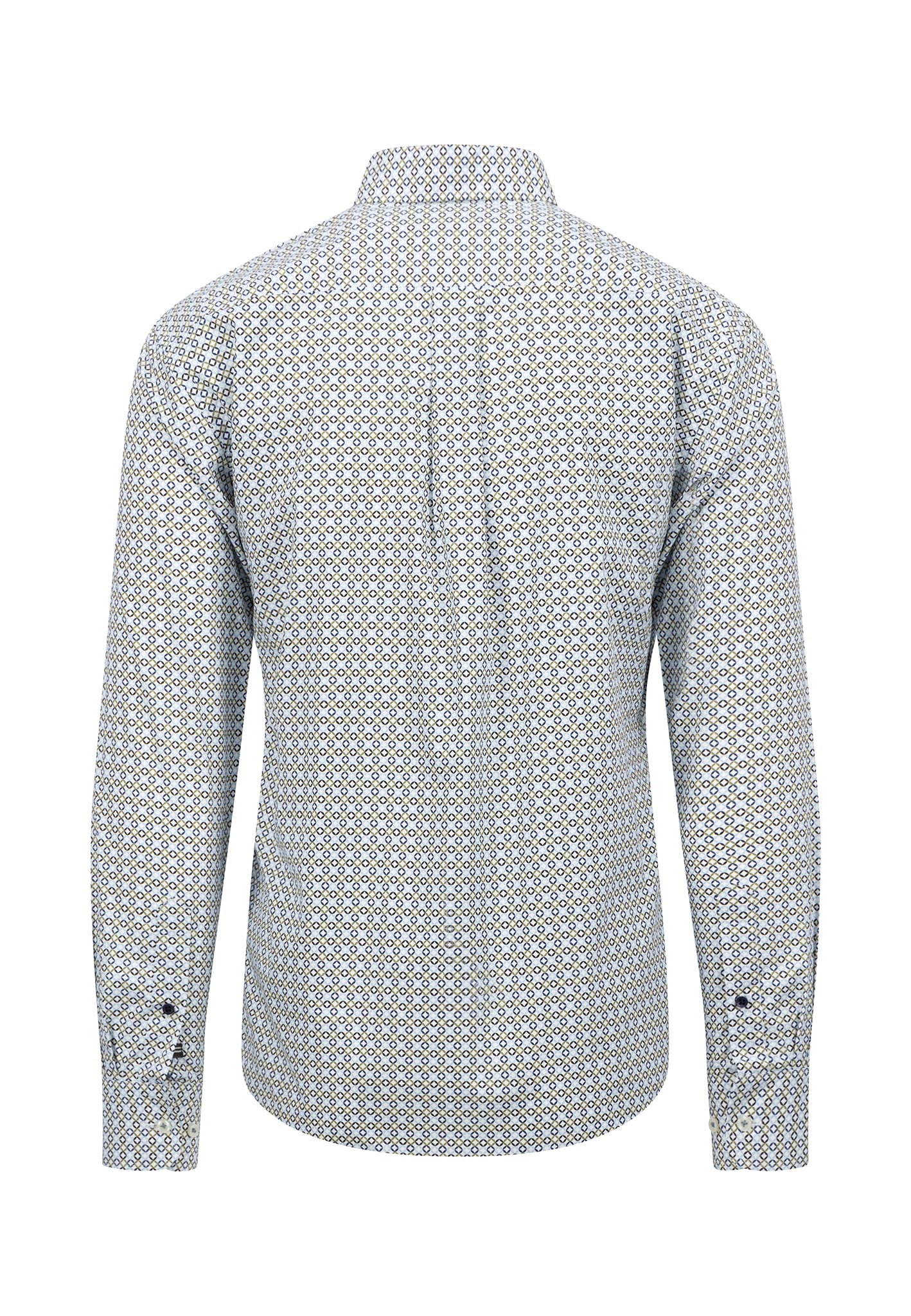 FYNCH-HATTON Hemdjacke, ohne Kapuze, mit Print Muster