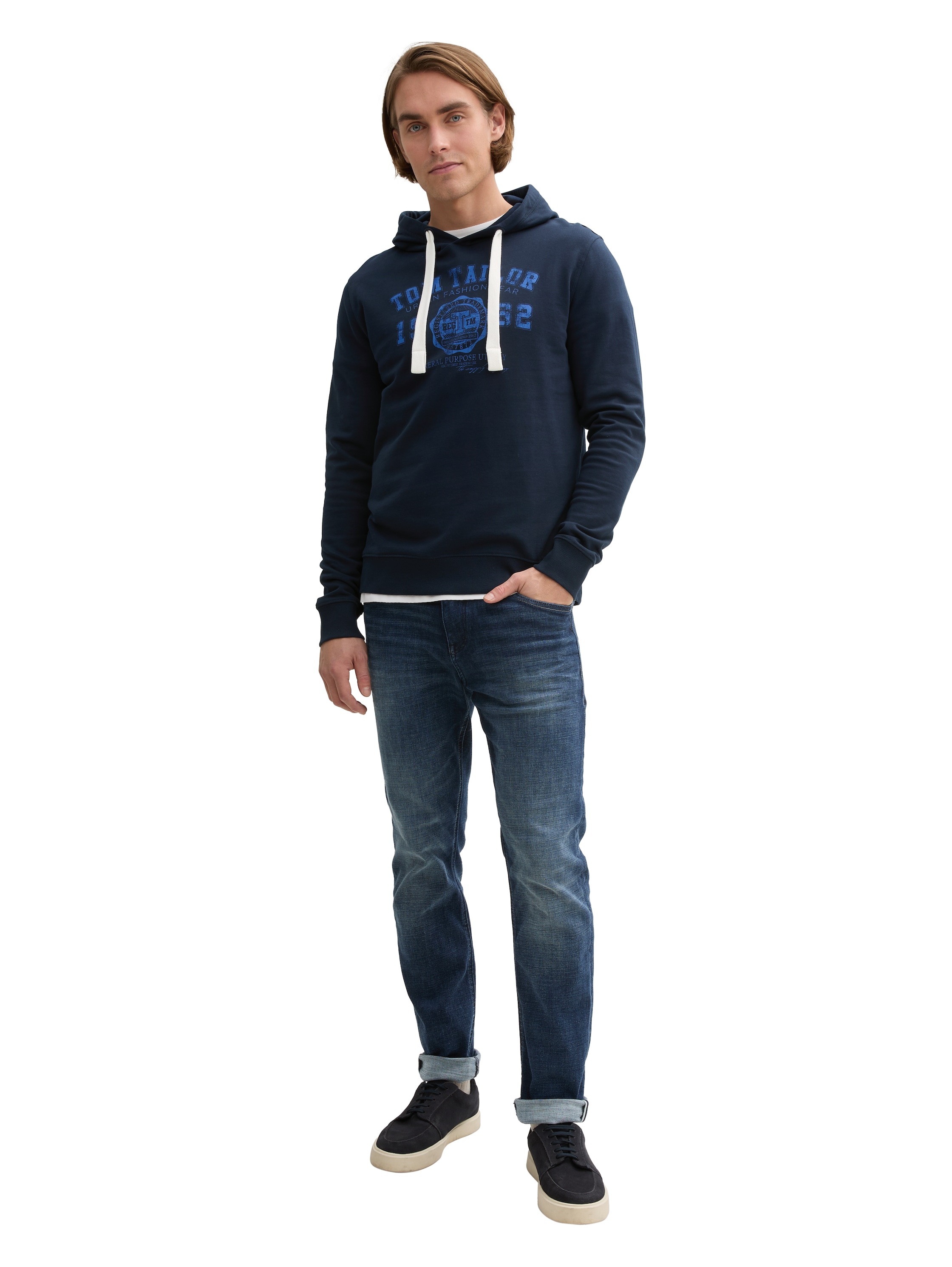 TOM TAILOR Hoodie, mit Logo Print
