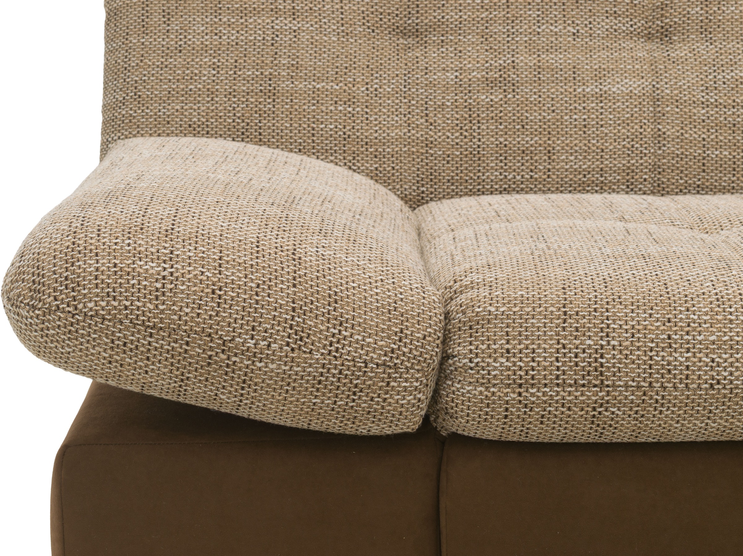DOMO collection Ecksofa »100031 kompakte Stellmasse, komfortabel und bequem, L-Form«, wahlweise mit Bettfunktion und Armteilverstellung. Breite 234cm