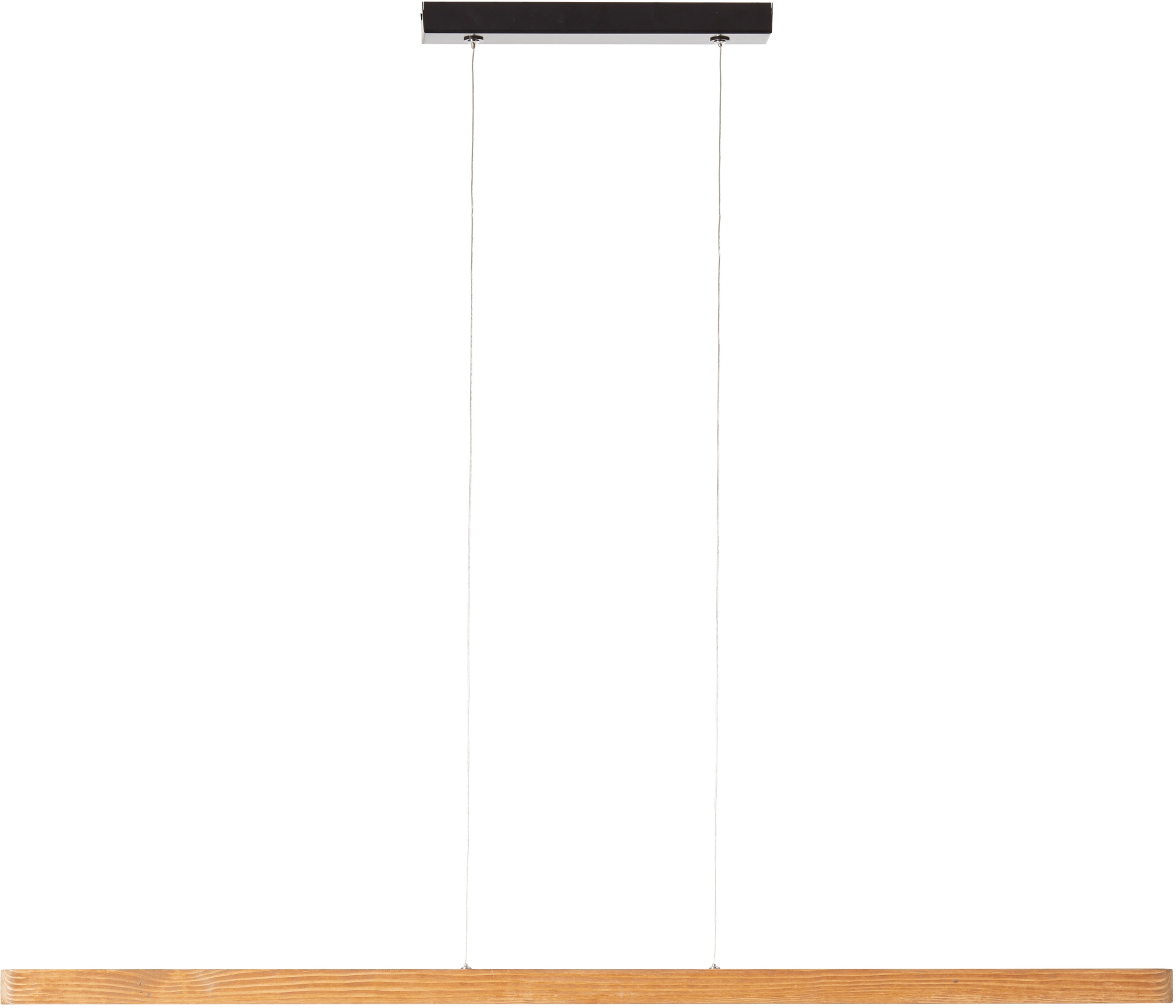 Image of Brilliant Leuchten LED Pendelleuchte »Ainara«, LED-Modul, 1 St., Warmweiss, 1 x LED, 13,5W, kiefer braun gebeizt/schwarz bei Ackermann Versand Schweiz