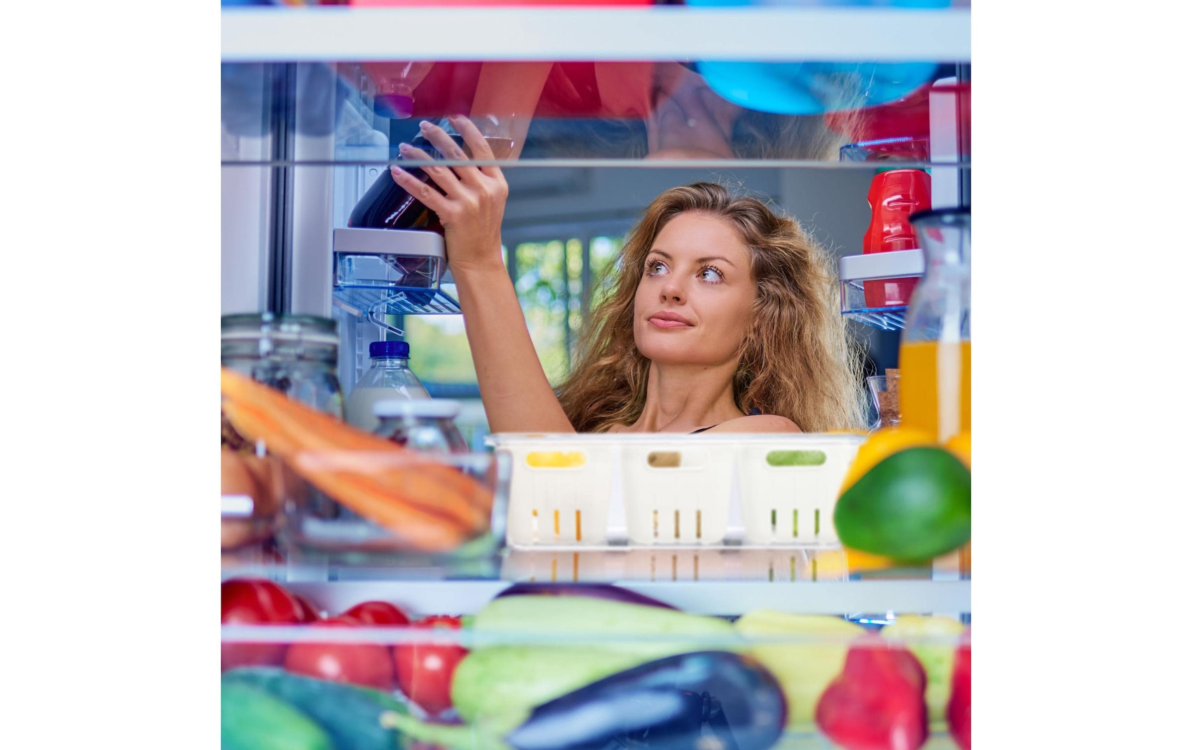 relaxdays Organiseur »600 g, 3 Stück, Transparent/Weiss«