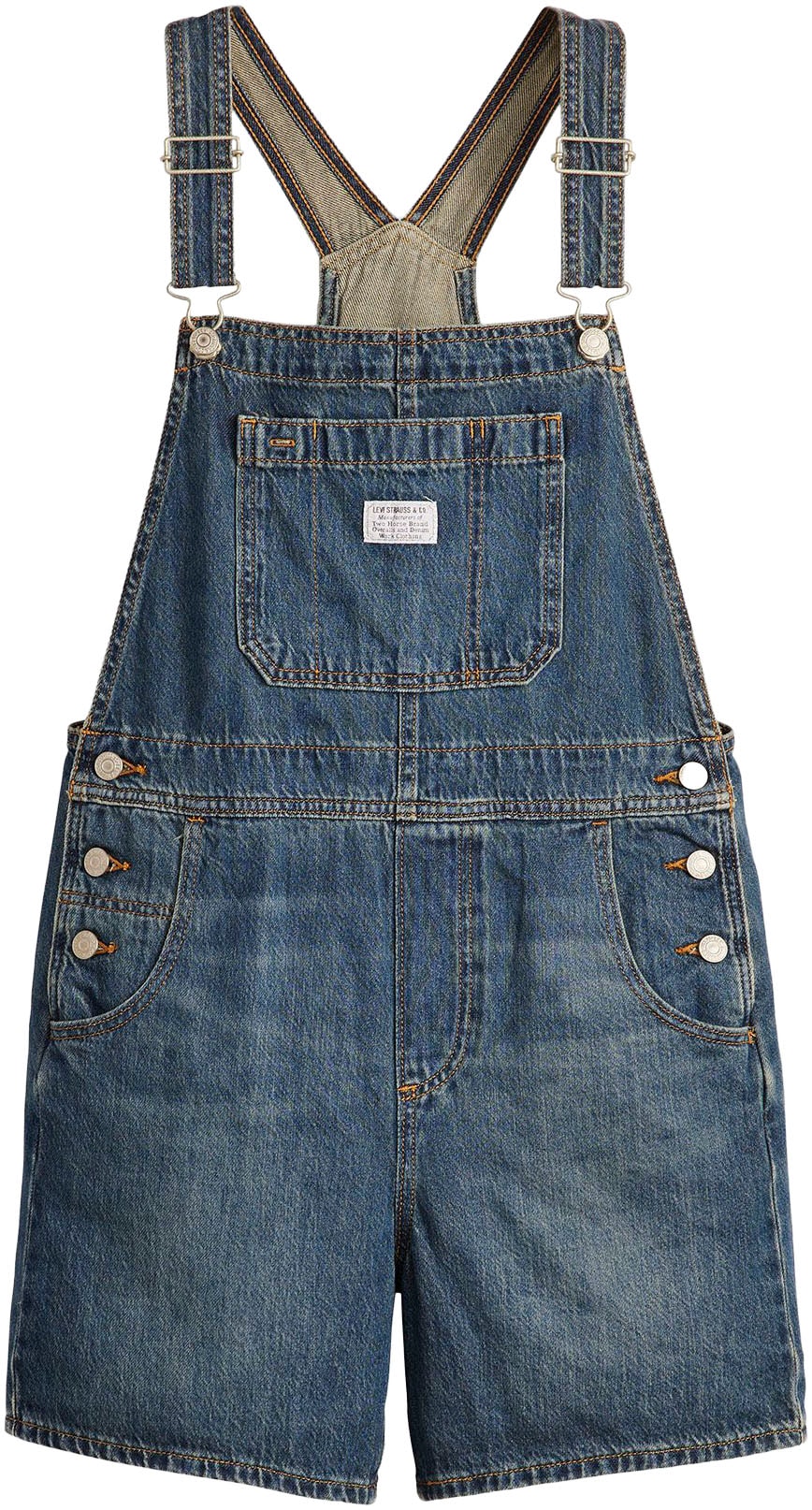 Levi's® Latzhose »UTILITY SHORTALL«, im Five-Pocket Style