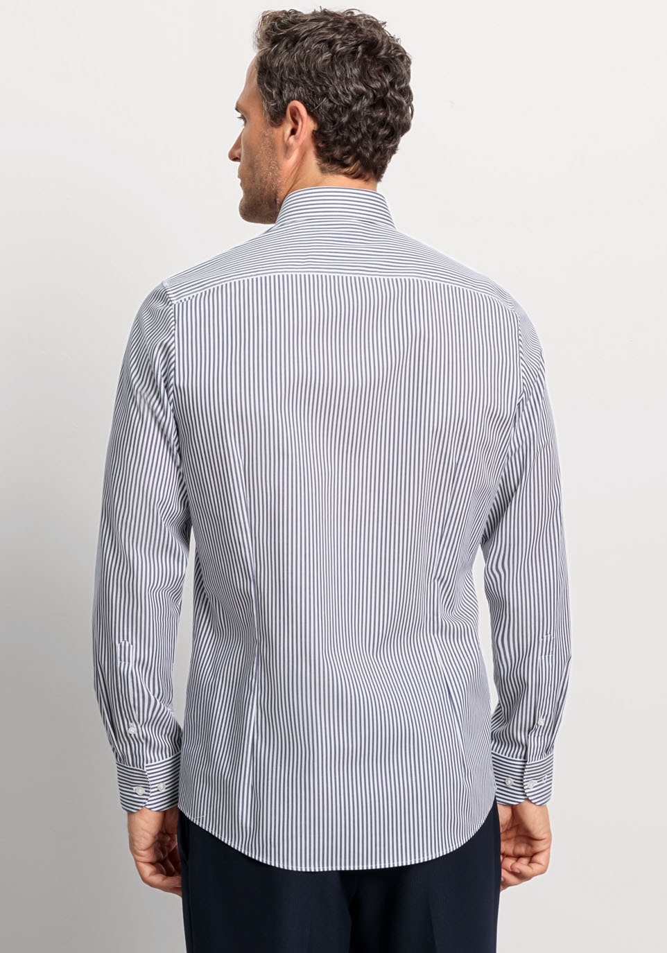 OLYMP Businesshemd »Level Five body fit« mit Römerstreifen