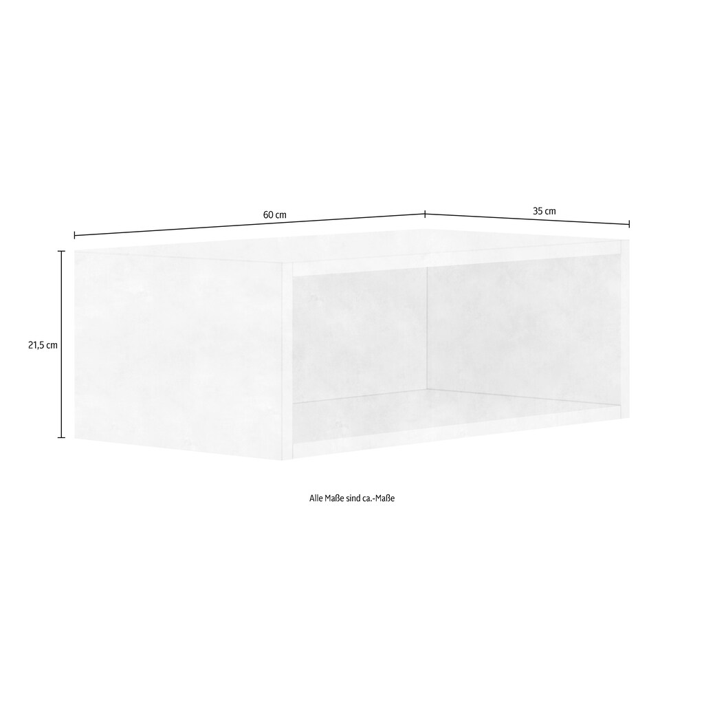 wiho Küchen Hängeregal »Flexi2«, Breite 60 cm