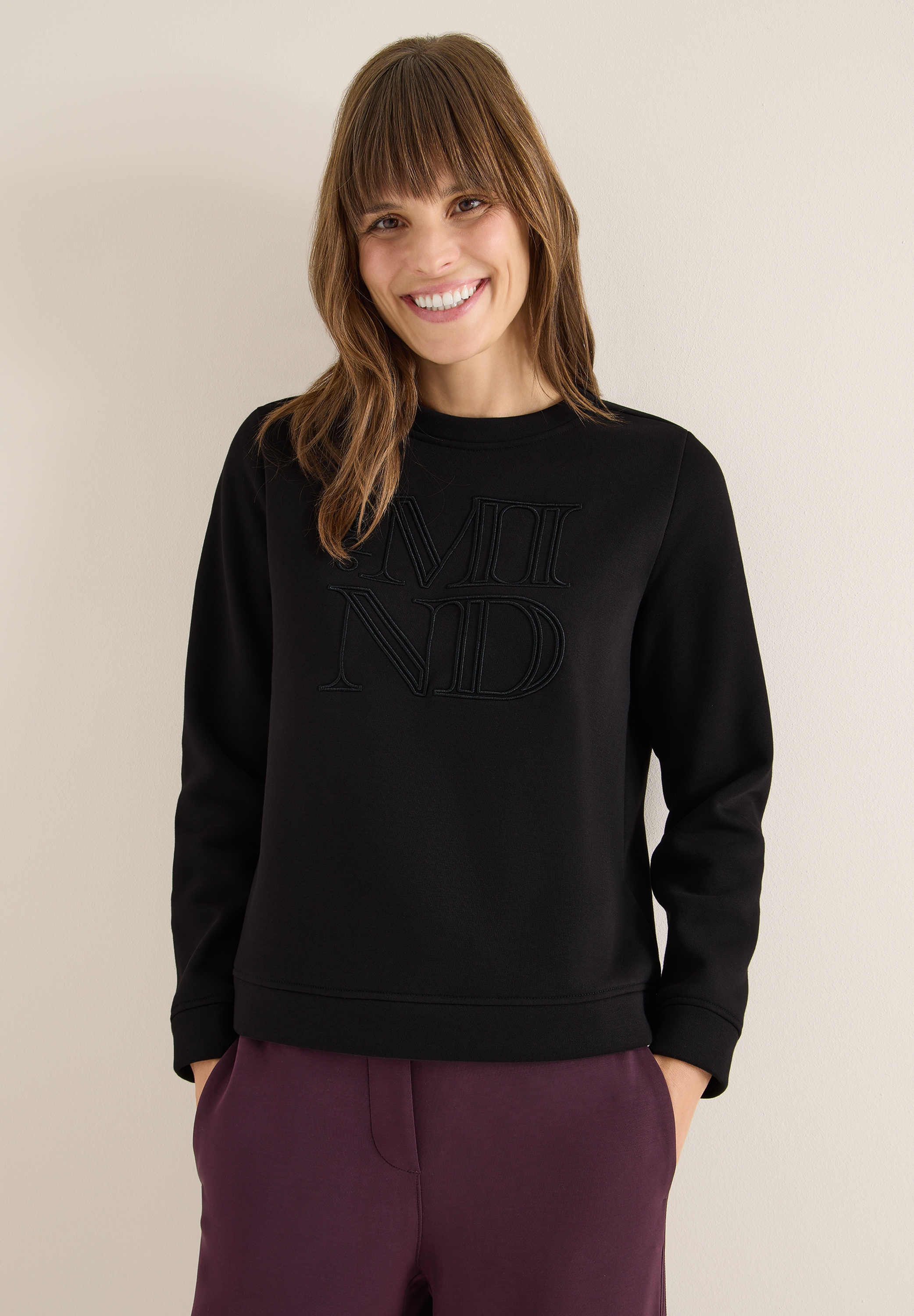 Image of Cecil Sweatshirt, mit Stickerei