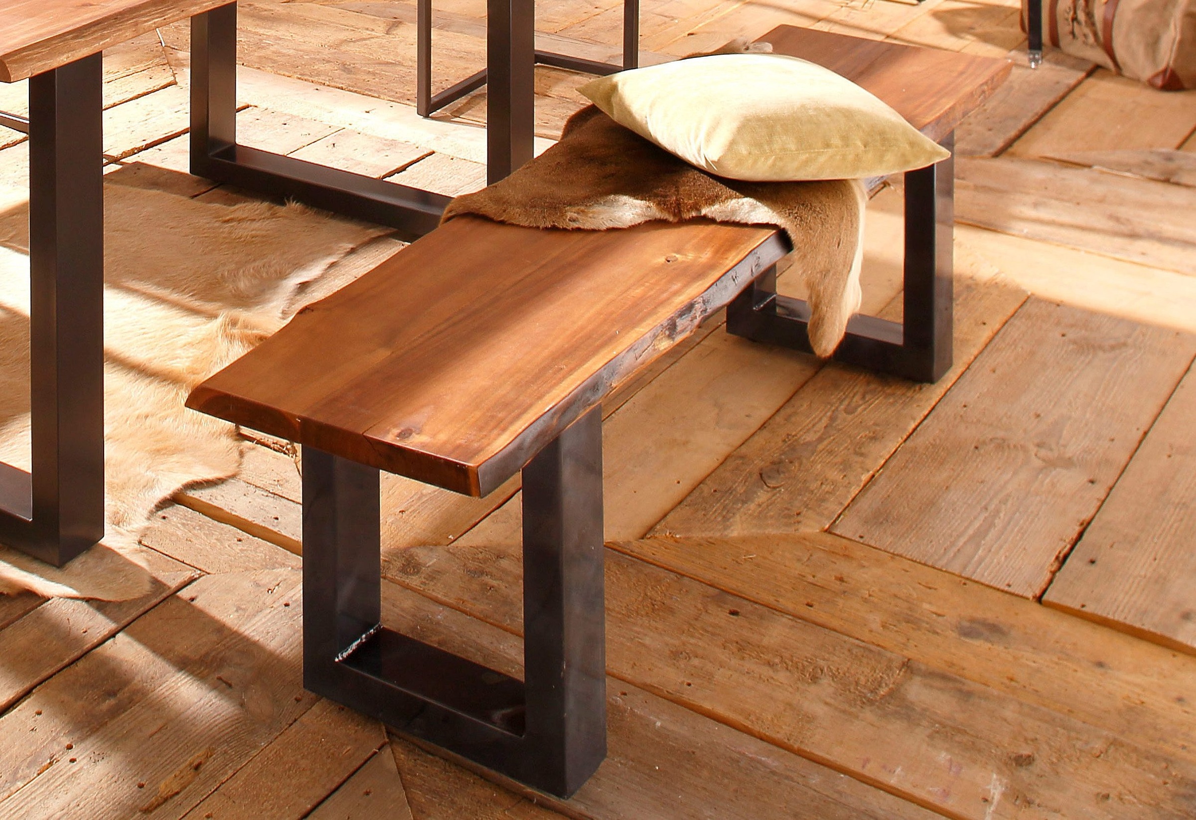 Image of Premium collection by Home affaire Sitzbank »Queens«, Massivholz Akazie bei Ackermann Versand Schweiz