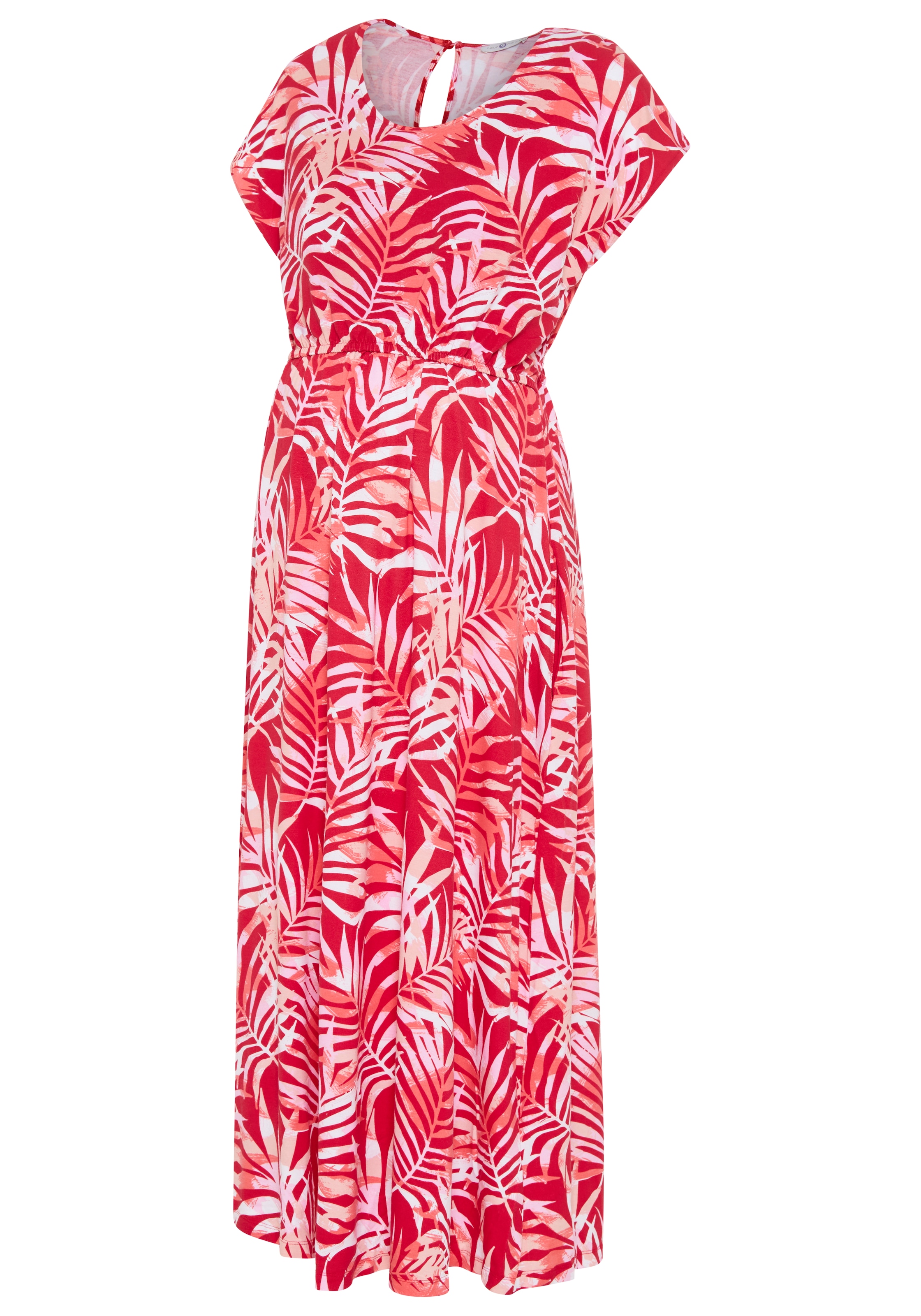 Neun Monate Robe de maternité »Langes Schwangerschafts- und Still-Kleid« Sans poches Jersey-Kleid für Schwangerschaft und Stillzeit