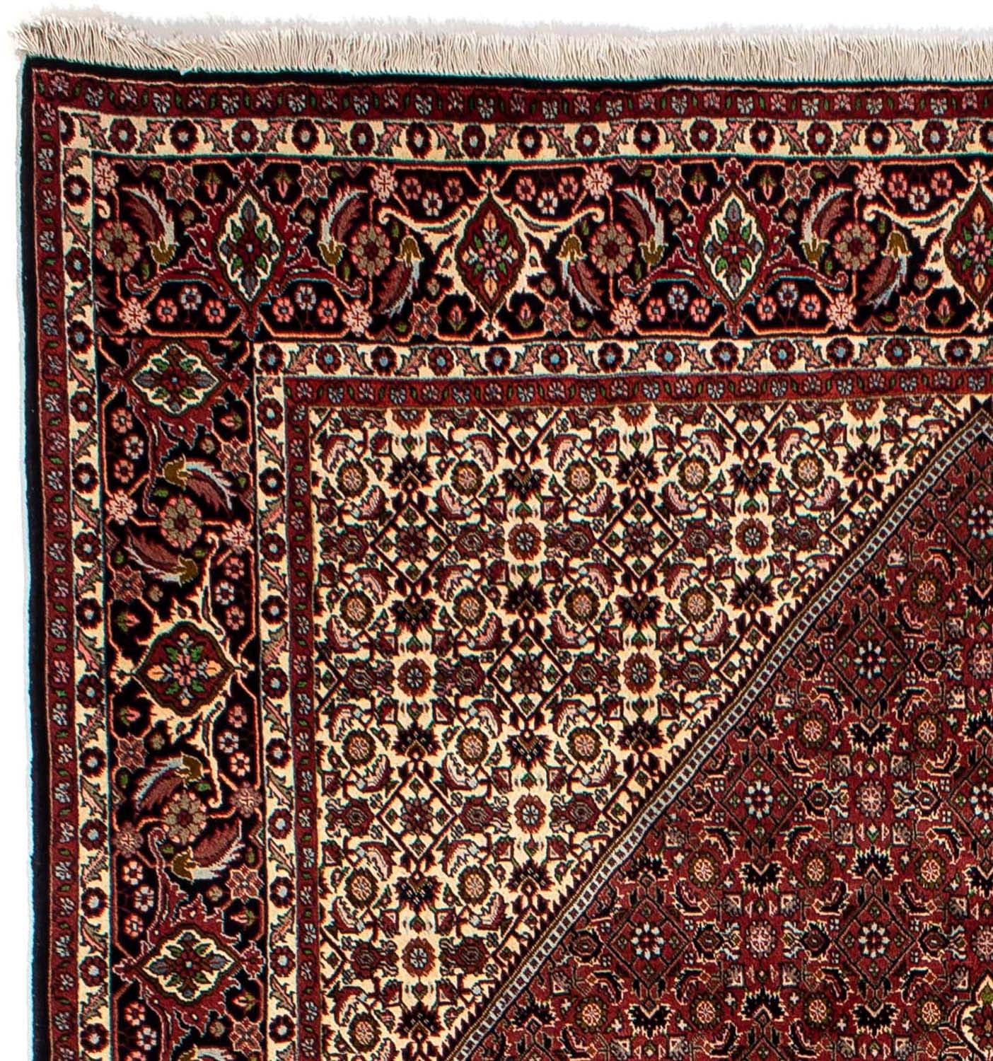 morgenland Orientteppich »Perser - Bidjar - 293 x 198 cm - braun«, rechteckig, Wohnzimmer, Handgeknüpft, Einzelstück mit Zertifikat
