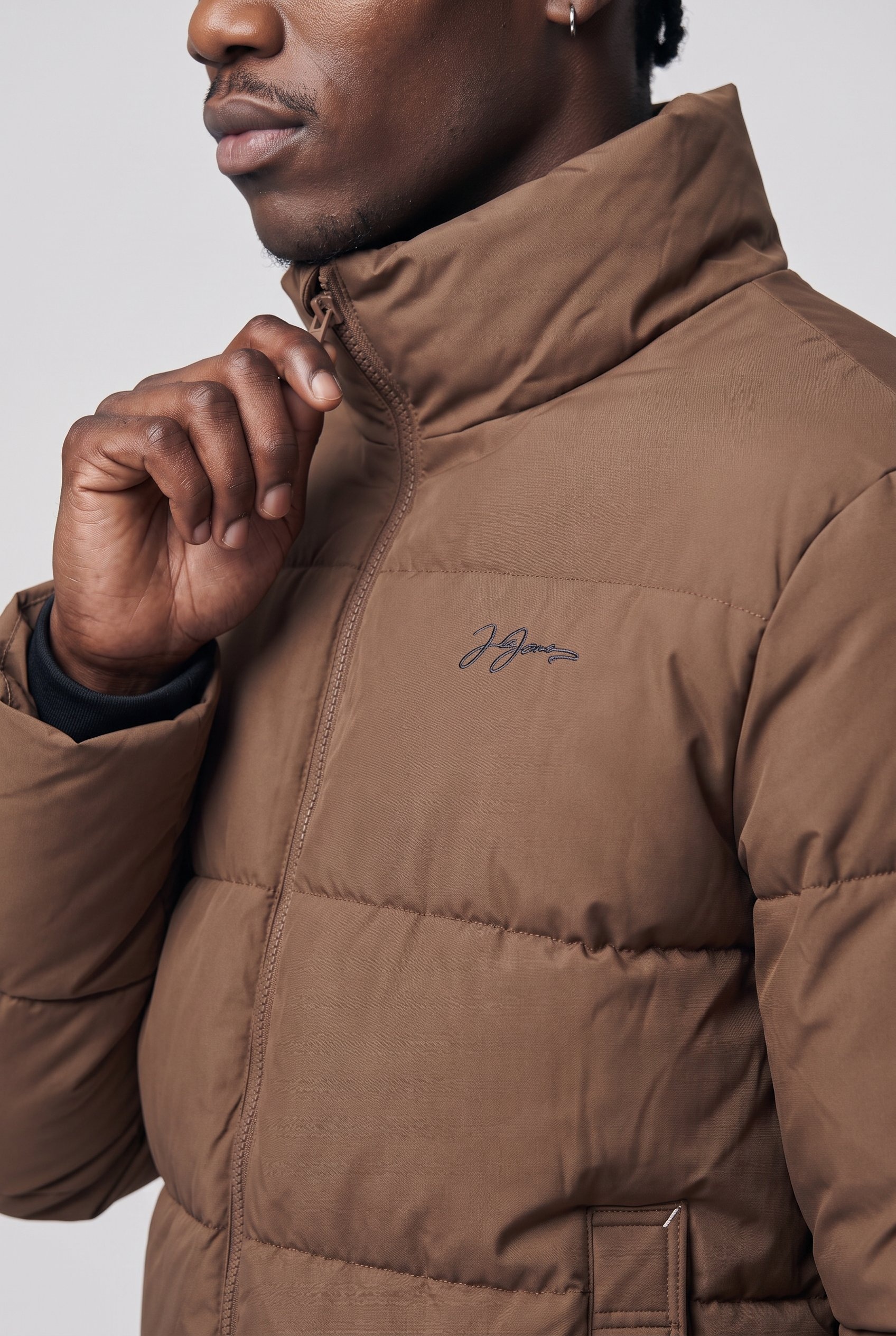 Jack & Jones Veste matelassée »JJLUPO PUFFER JACKET« Fibre synthétique, coupe régulière