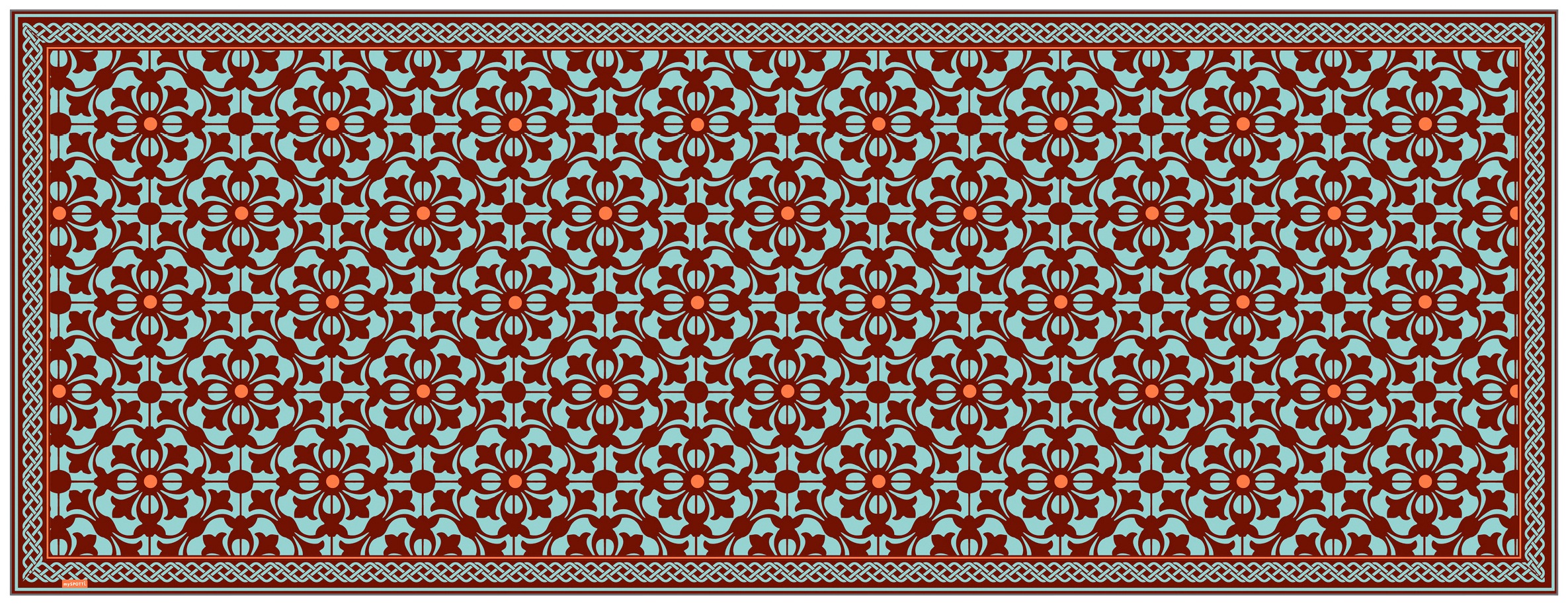 Image of MySpotti Vinylteppich »Buddy Julia«, rechteckig, 0,5 mm Höhe, statisch haftend bei Ackermann Versand Schweiz