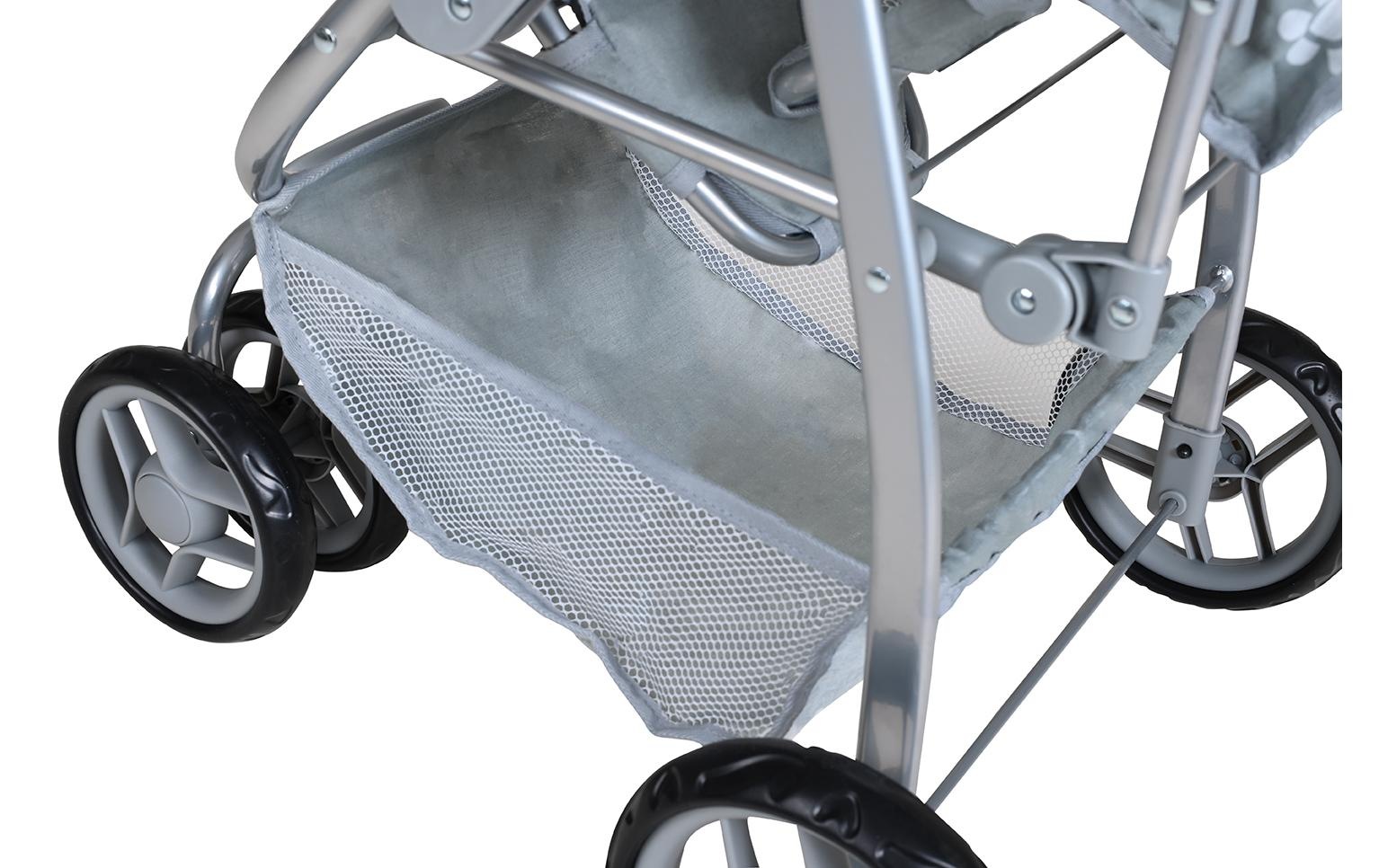 Knorrtoys® Puppen-Zwillingsbuggy »Zwillingspuppenwagen Milo Pink Hearts«
