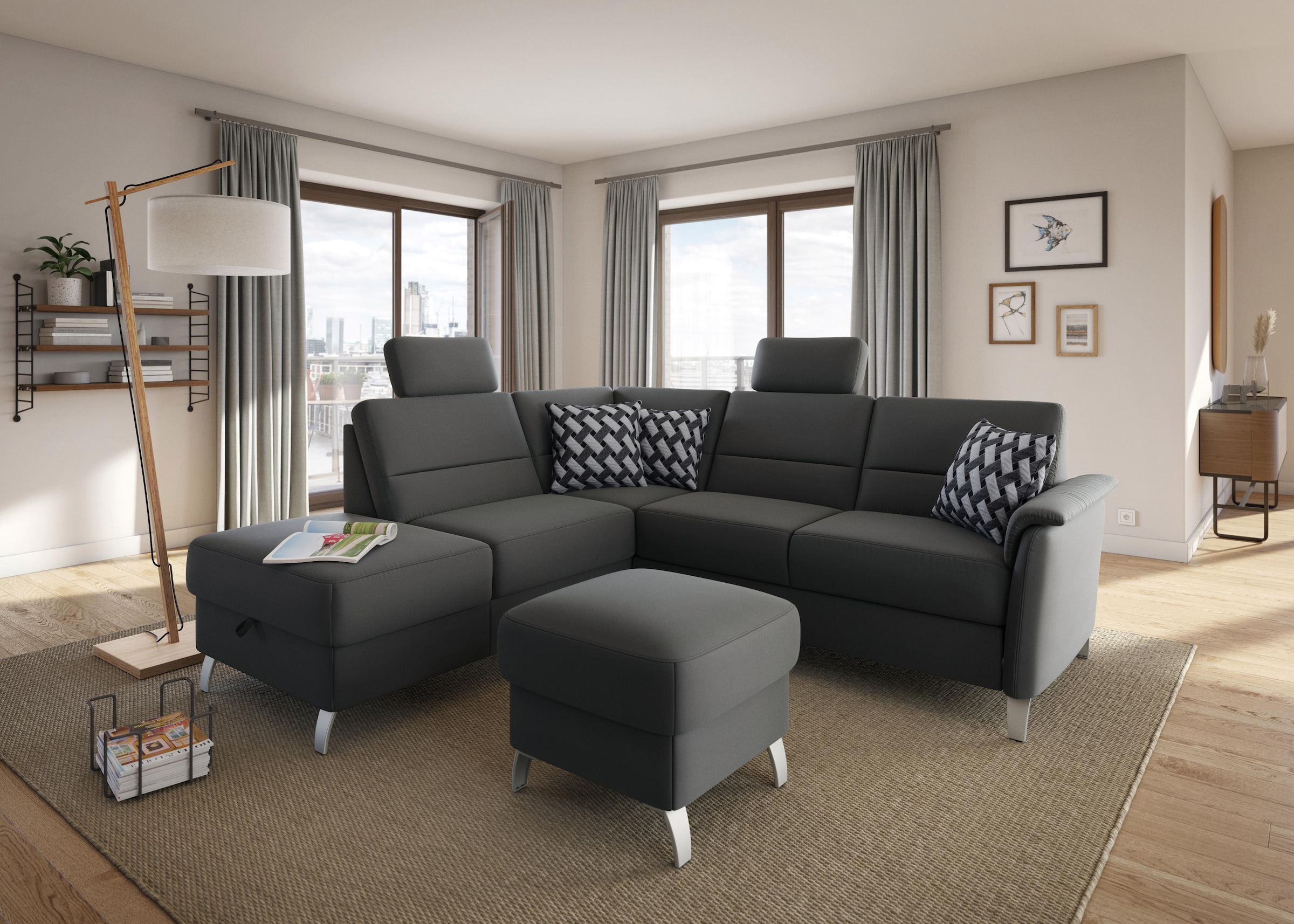 sit&more Kopfstütze »Palmera, B: 50 cm« Set: 2 Stück, passend zur Serie