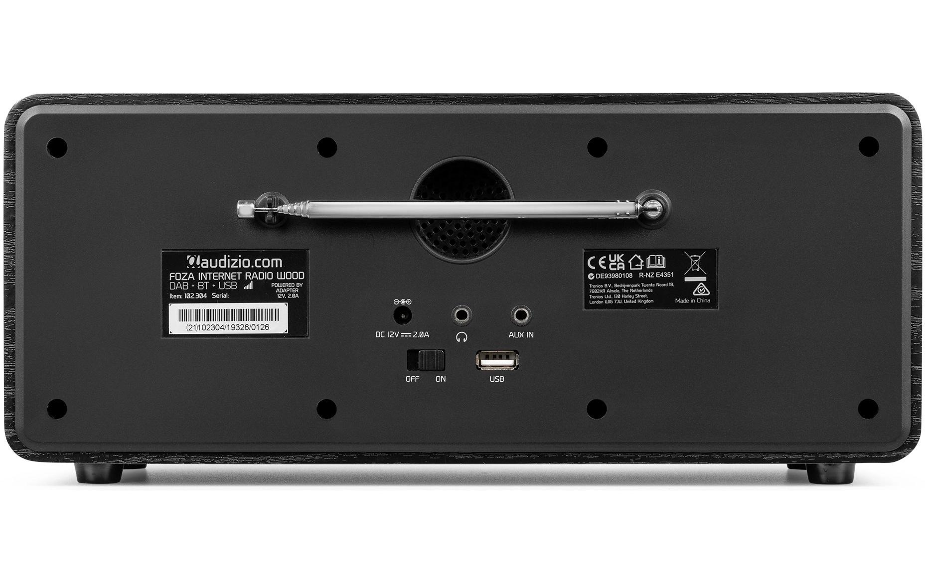 AUDIZIO Digitalradio (DAB+) »Foza« ( Digitalradio (DAB+) | Internetradio )