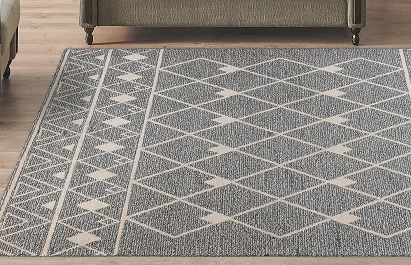 Image of Kayoom Teppich "Rhombus 325" rechteckig 10 mm Höhe