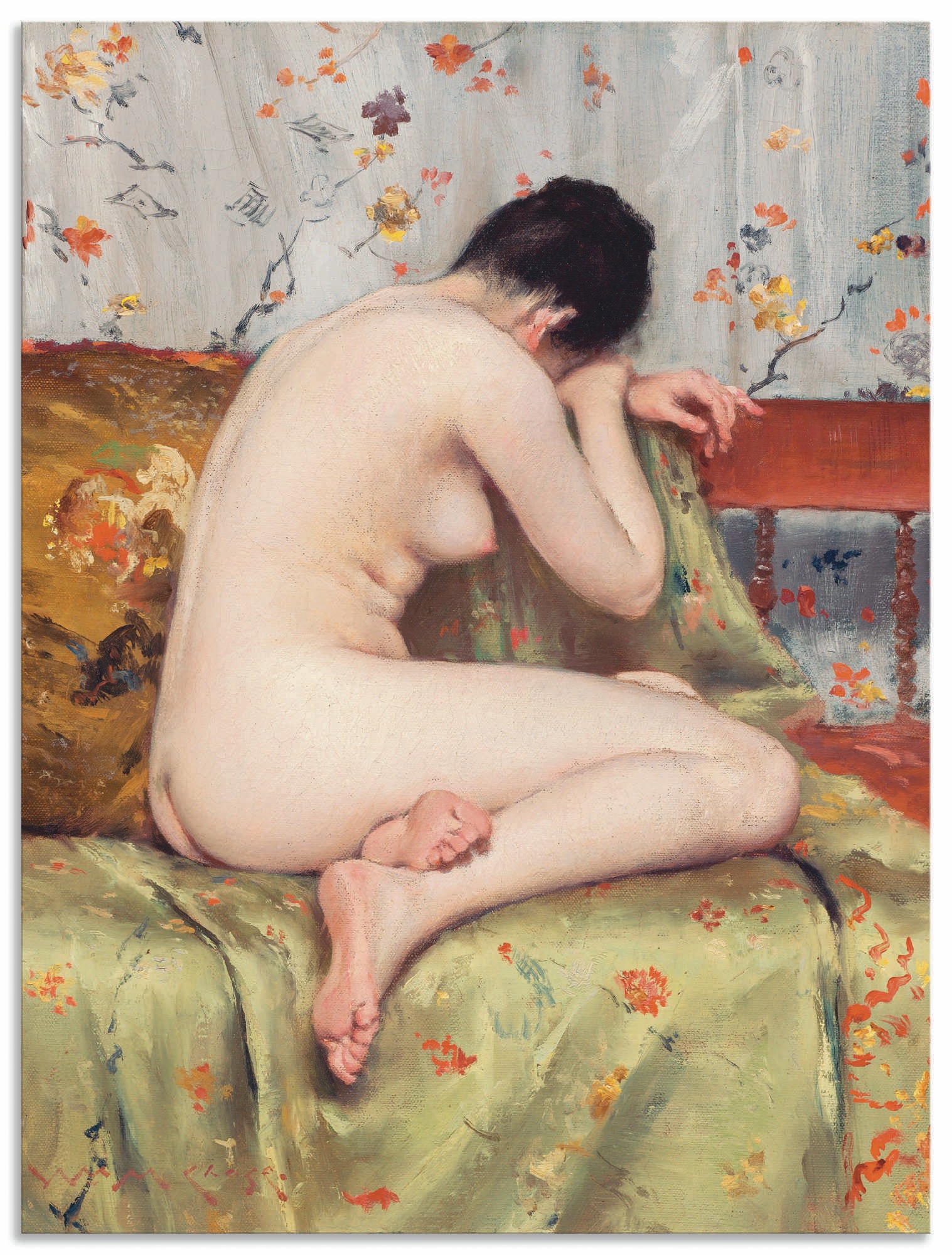 Image of Artland Wandbild »Moderne Magdalena«, Erotische Bilder, (1 St.), in vielen Grössen & Produktarten - Alubild / Outdoorbild für den Aussenbereich, Leinwandbild, Poster, Wandaufkleber / Wandtattoo auch für Badezimmer geeignet bei Ackermann Versand Schweiz