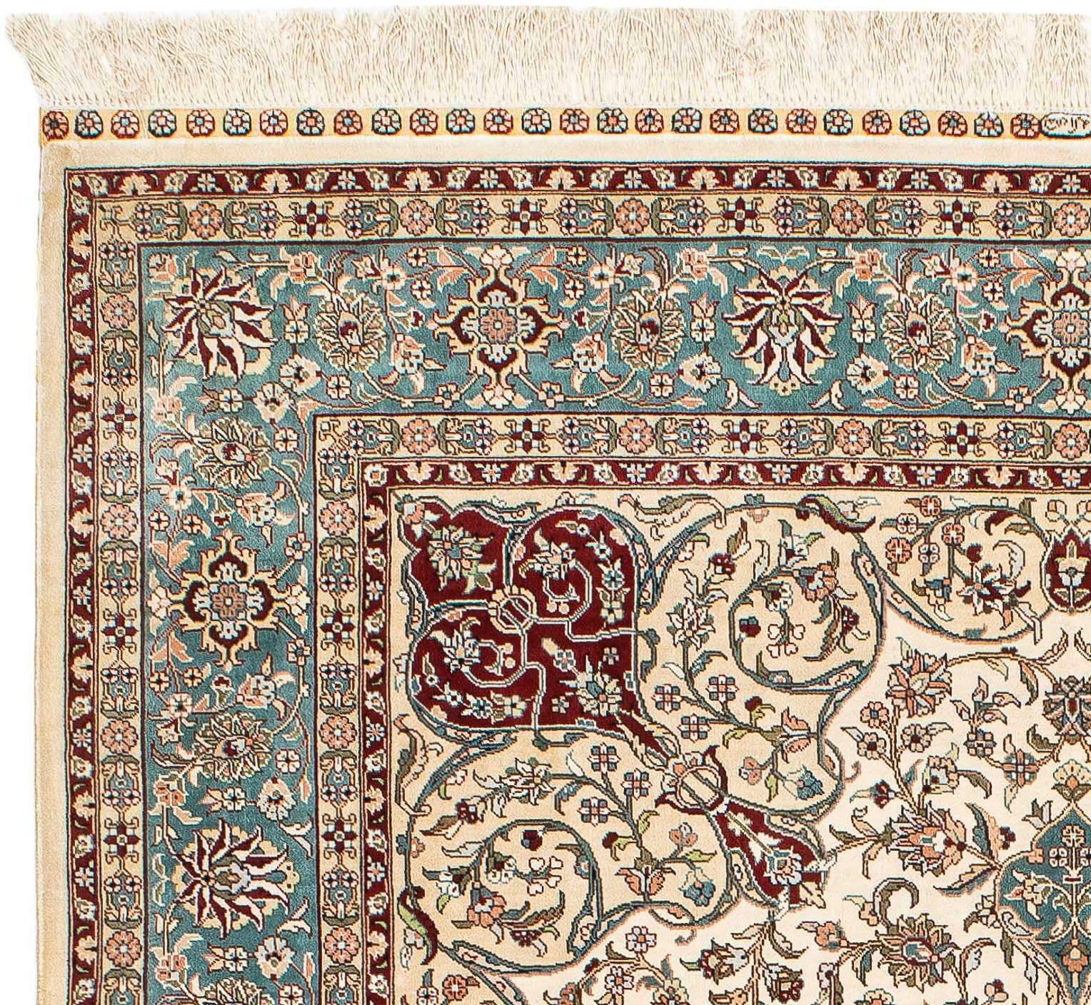 morgenland Seidenteppich »China Seide Medaillon 183 x 122 cm«, rechteckig, Unikat mit Zertifikat