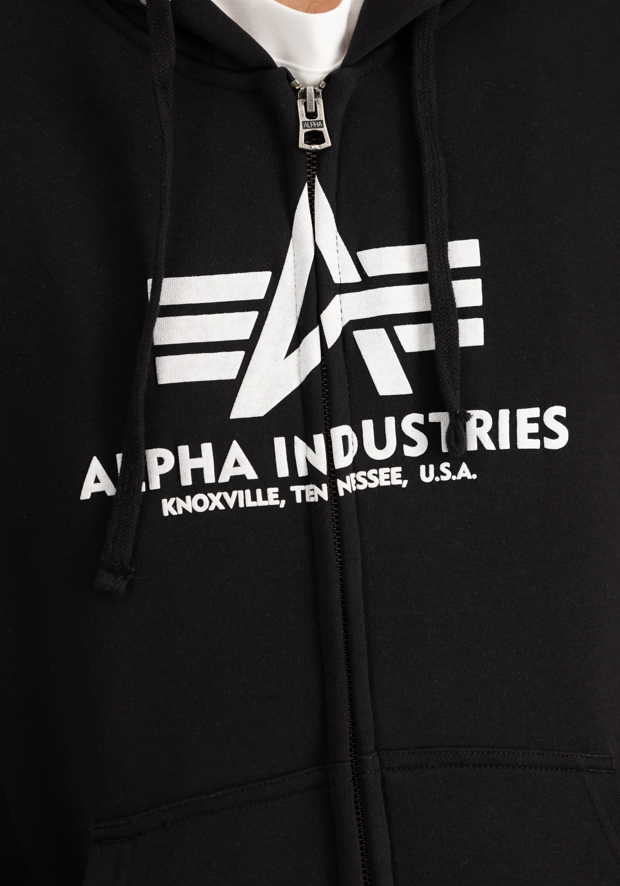 Alpha Industries Hoodie »Alpha Industries Men - Hoodies Basic Zip Hoodie BL PP«