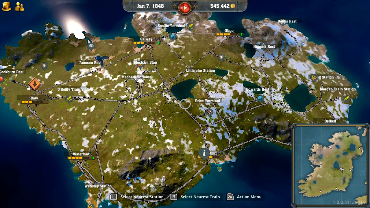 Spielesoftware »Railway Empire 2 - Deluxe Edition«, Nintendo Switch