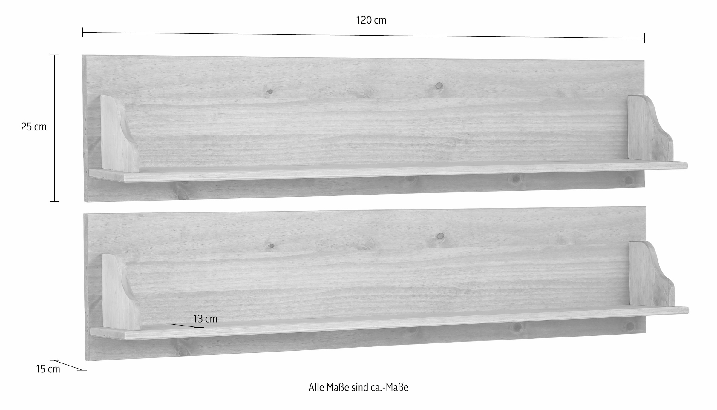 Home affaire Wandregal »Melissa« Breite 120 cm