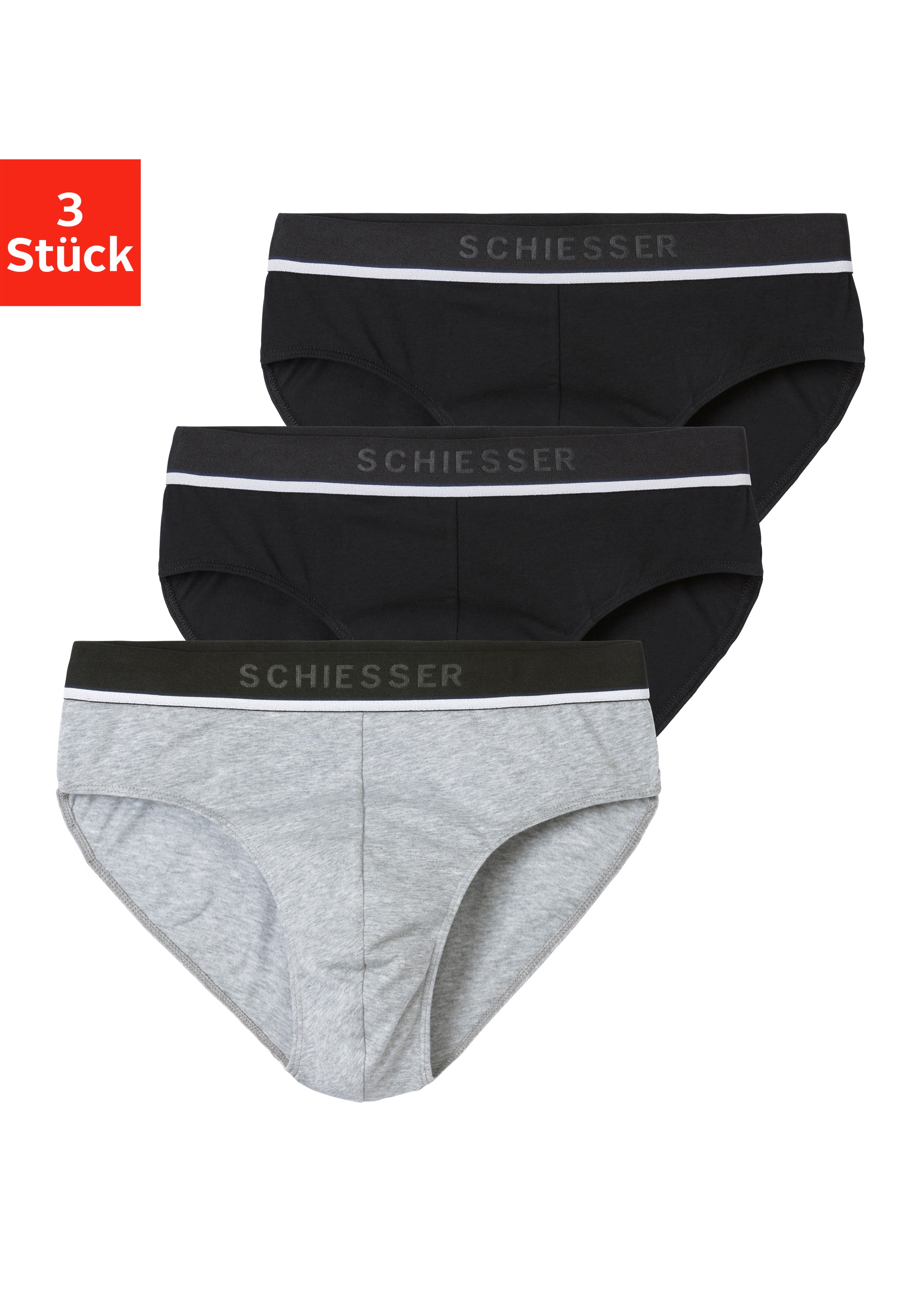 Image of Schiesser Slip, (3 St.), aus der 95/5 Serie bei Ackermann Versand Schweiz