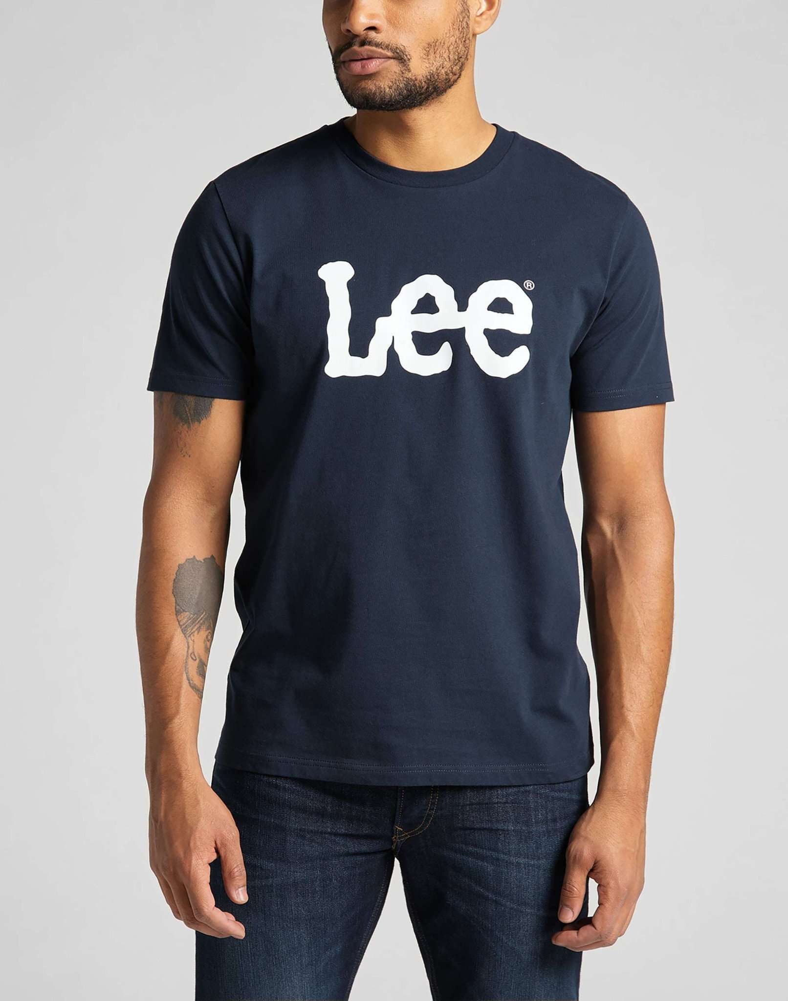 Image of Lee T-Shirt "Lee T-Shirt Wobbly Logo"
