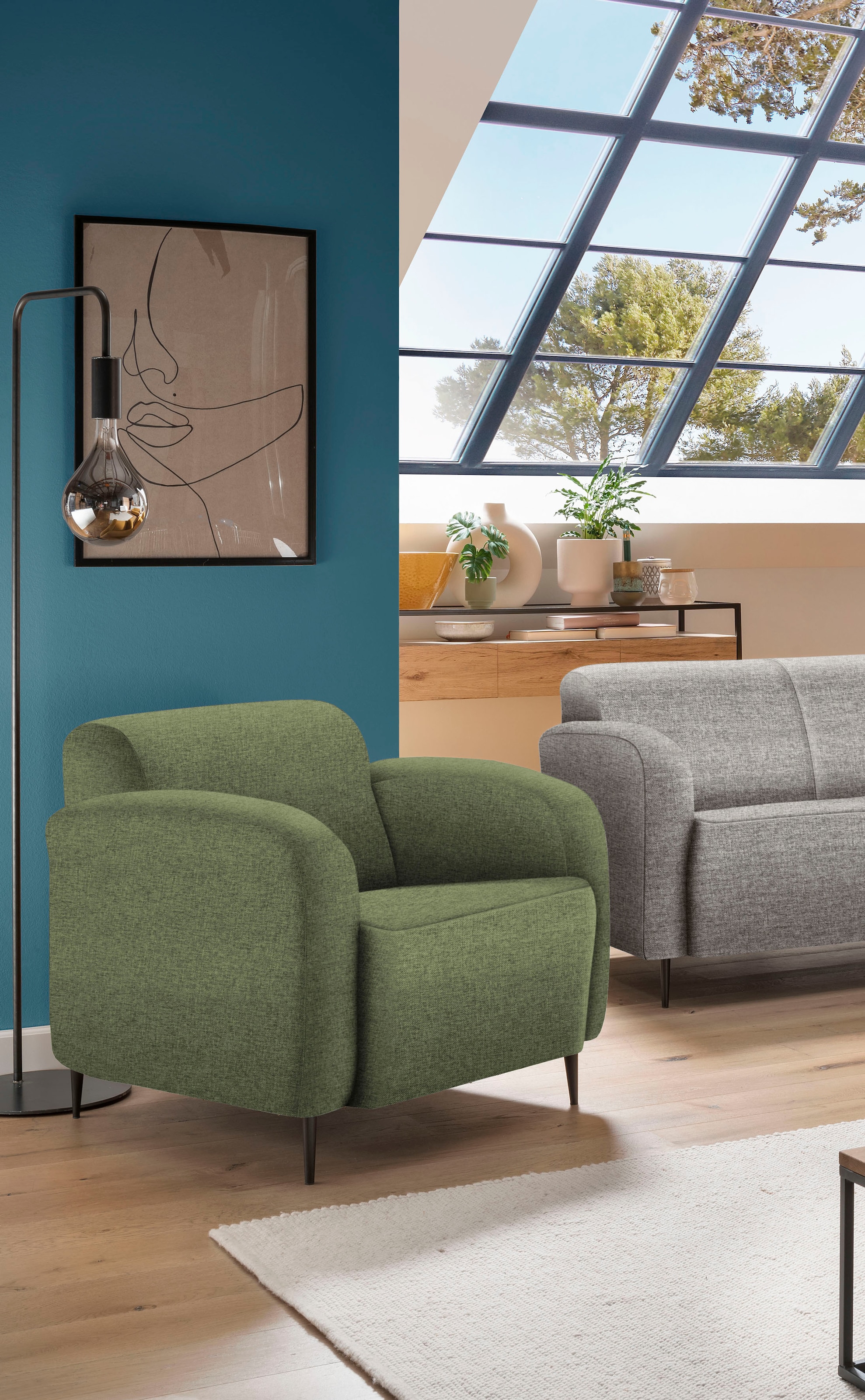 INOSIGN Cocktailsessel »Marone« auch als 2-Sitzer und 3-Sitzer erhältlich