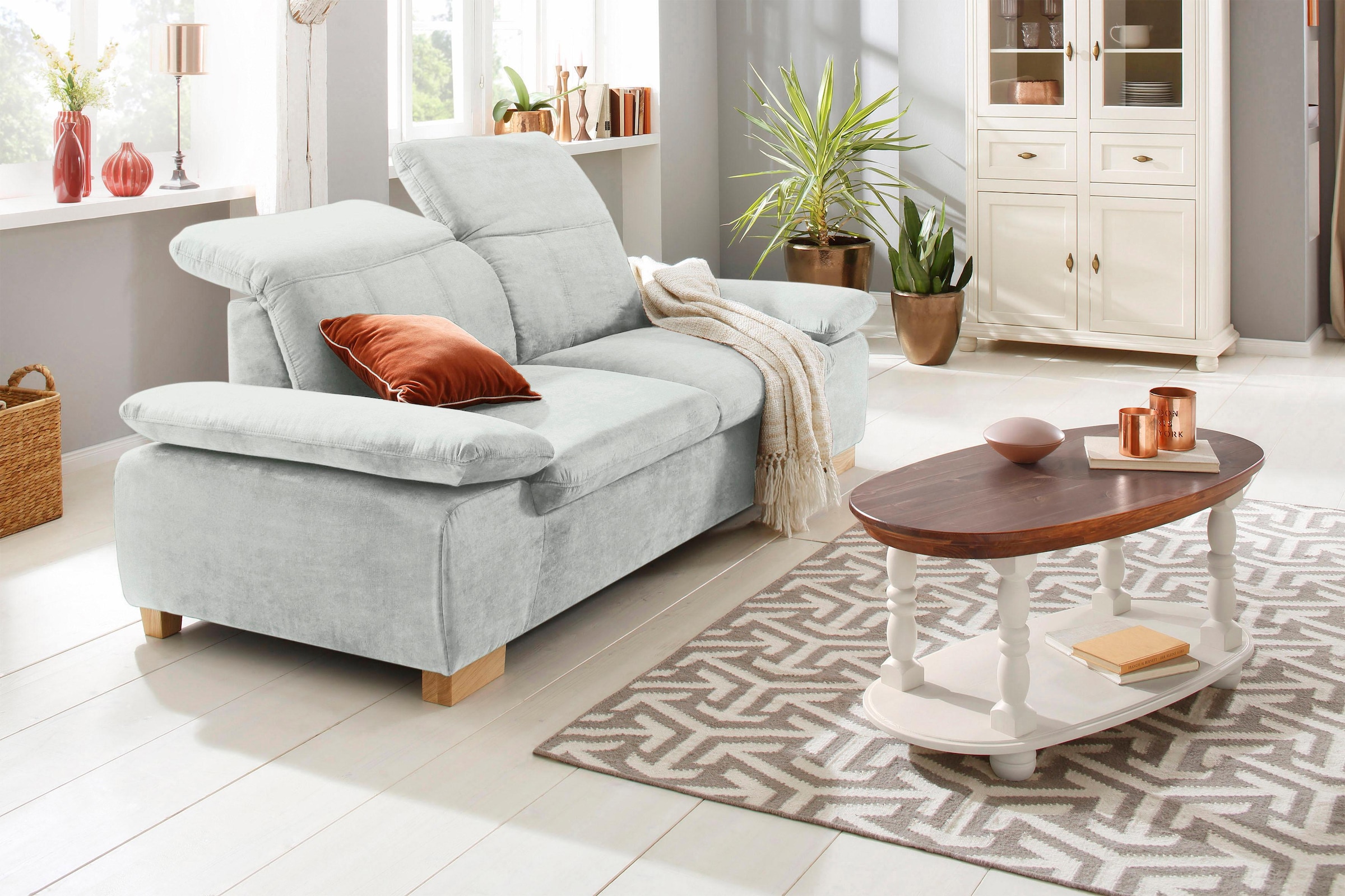 Image of Home affaire 2,5-Sitzer "Bergamo Multifunktions-Couch, elegant und komfortabel" mit Armlehn-und Rückenfunktion, Federkern