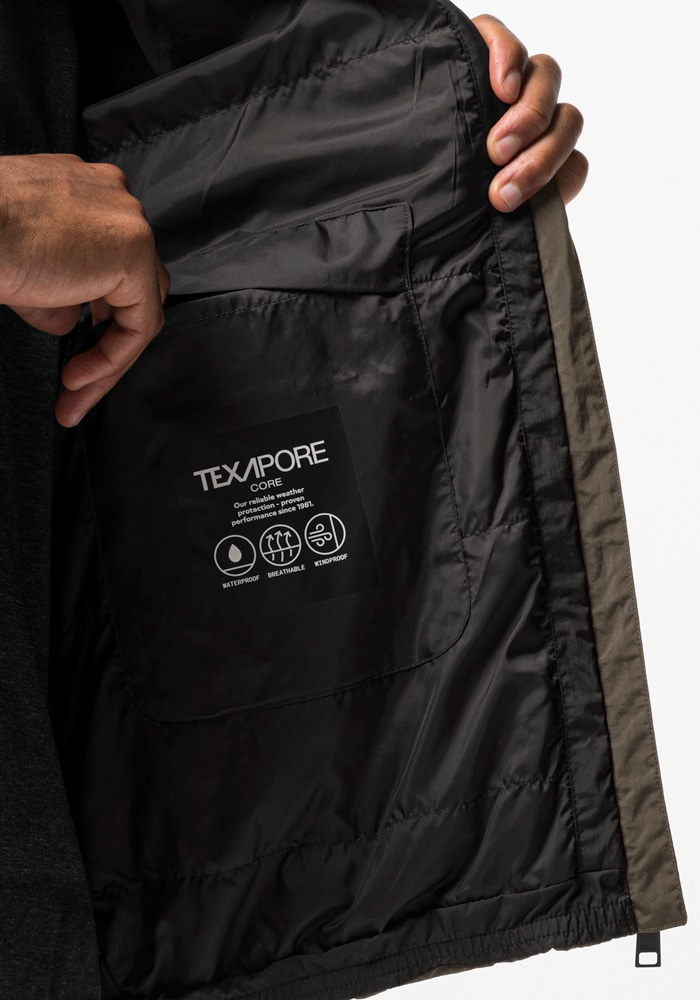 Jack Wolfskin Outdoorjacke »TEXTOR JKT M«, mit Kapuze