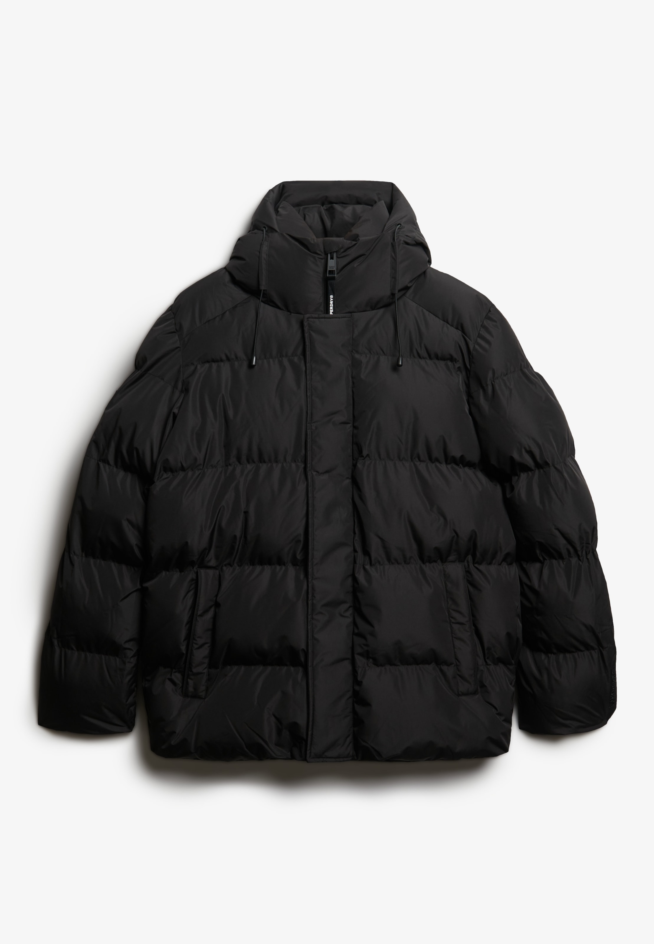 Superdry Steppjacke »HOODED 5 BAFFLE SPORTS PUFFER« mit Kapuze Kunstfaser, relaxed fit